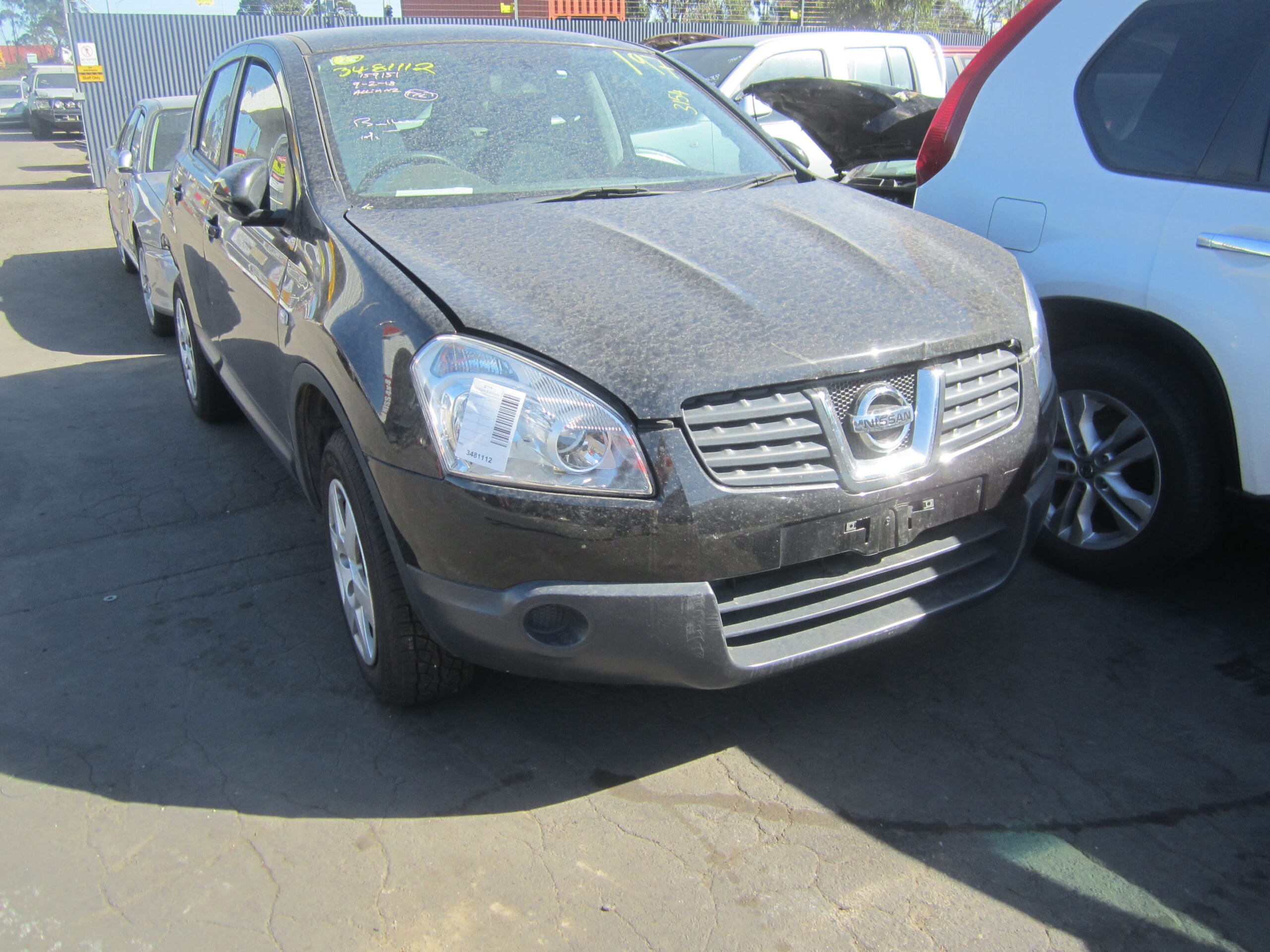 NISSAN DUALIS J10 ST 4X4 2L PETROL 2009 WRECKING