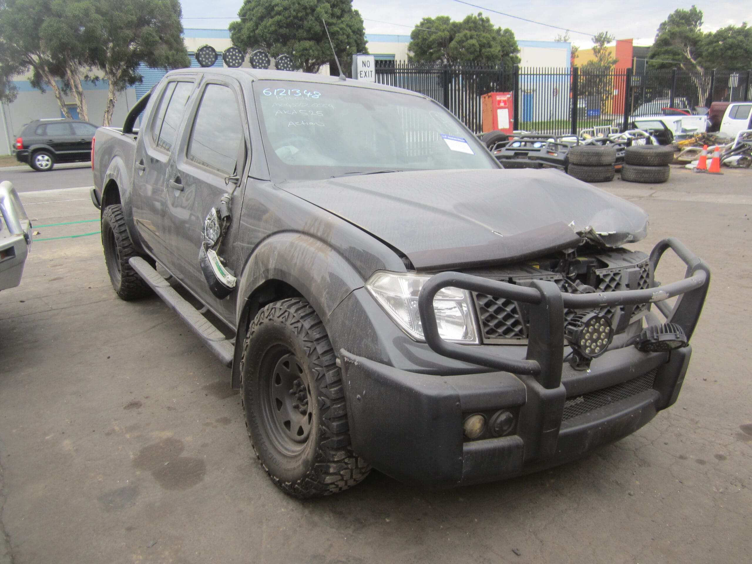 NISSAN NAVARA D40 VSK SPAIN 2008 WRECKING