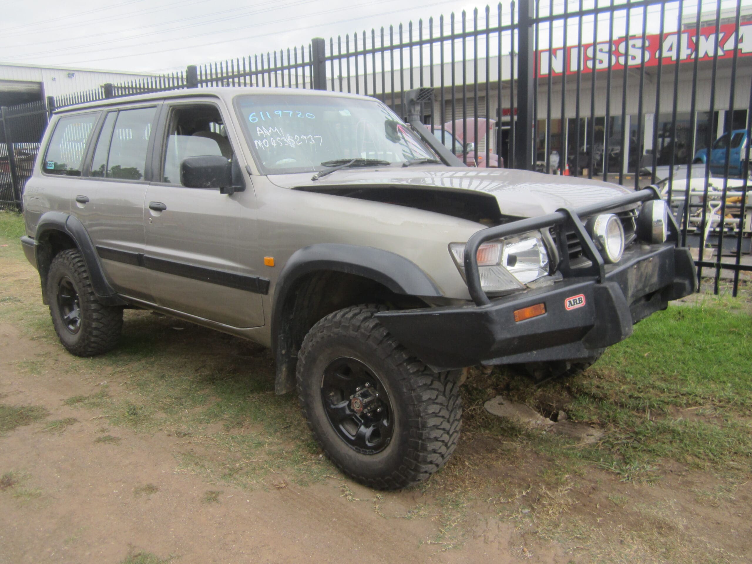 NISSAN PATROL Y61 GU WAGON TB45 PETROL 2001 WRECKING