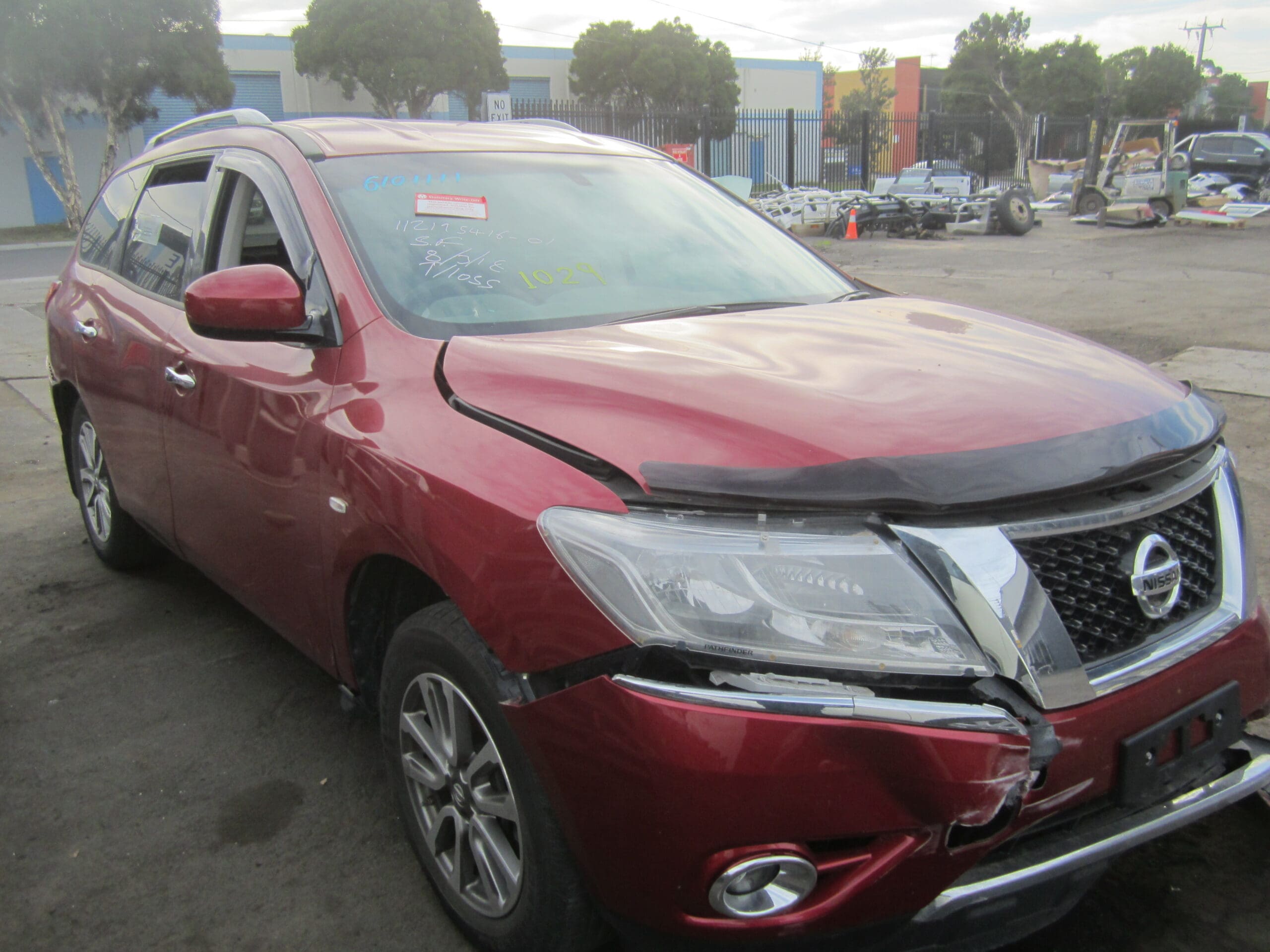 NISSAN PATHFINDER R52 ST VQ35 2015 WRECKING