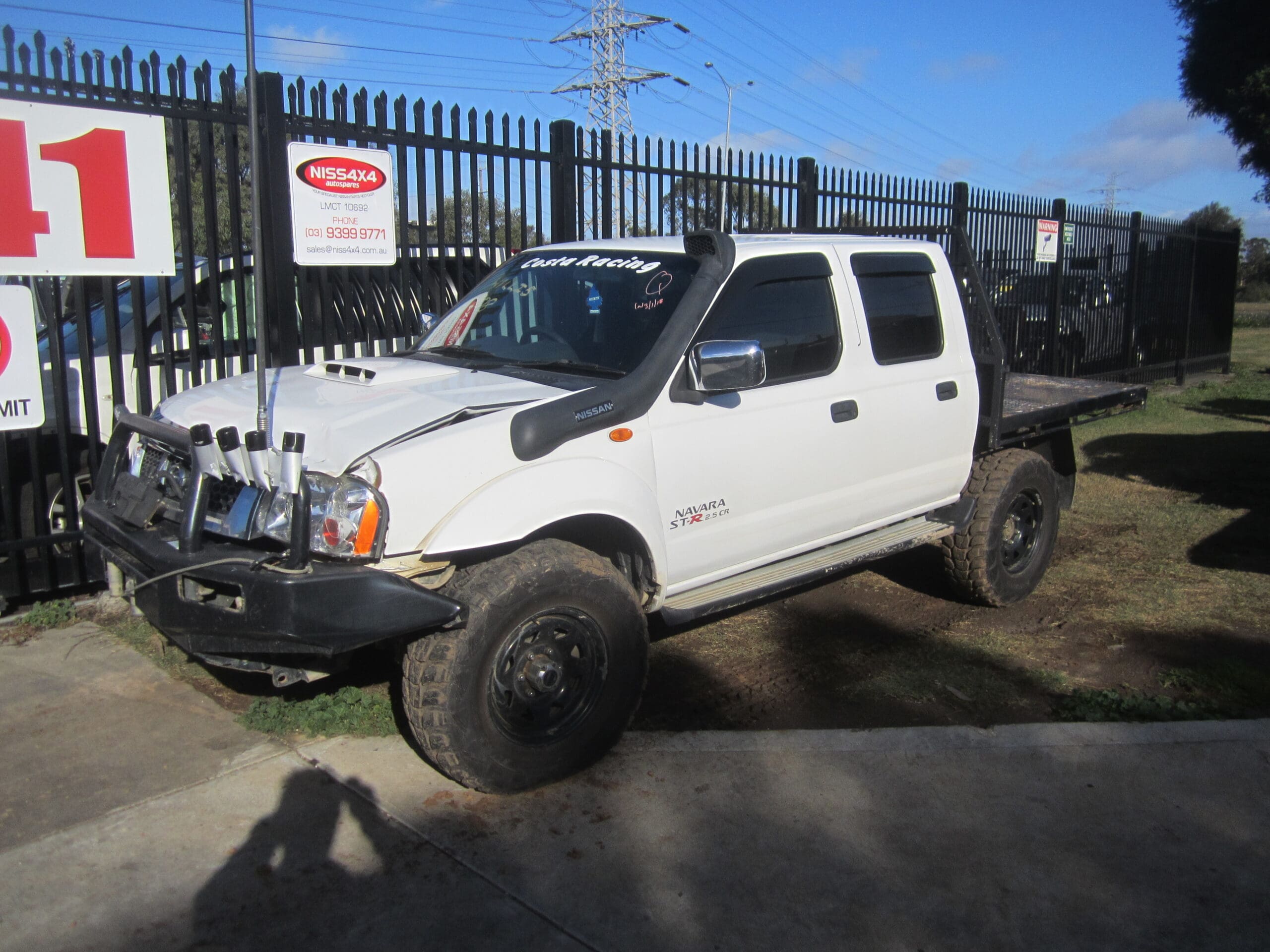 NISSAN NAVARA D22 YD25 DIESEL 2012 WRECKING