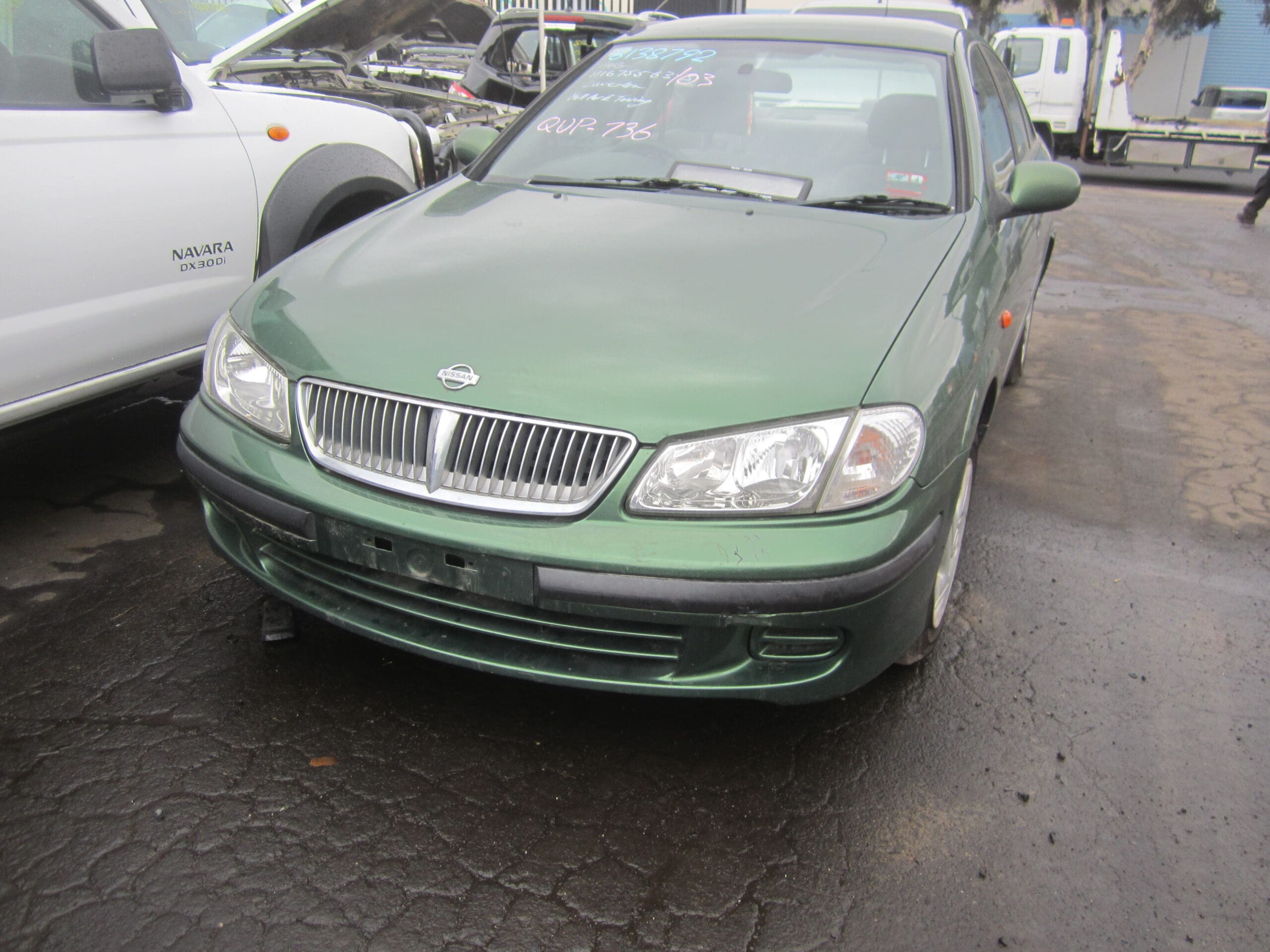 NISSAN PULSAR N16 SEDAN 1.8 2001 WRECKING