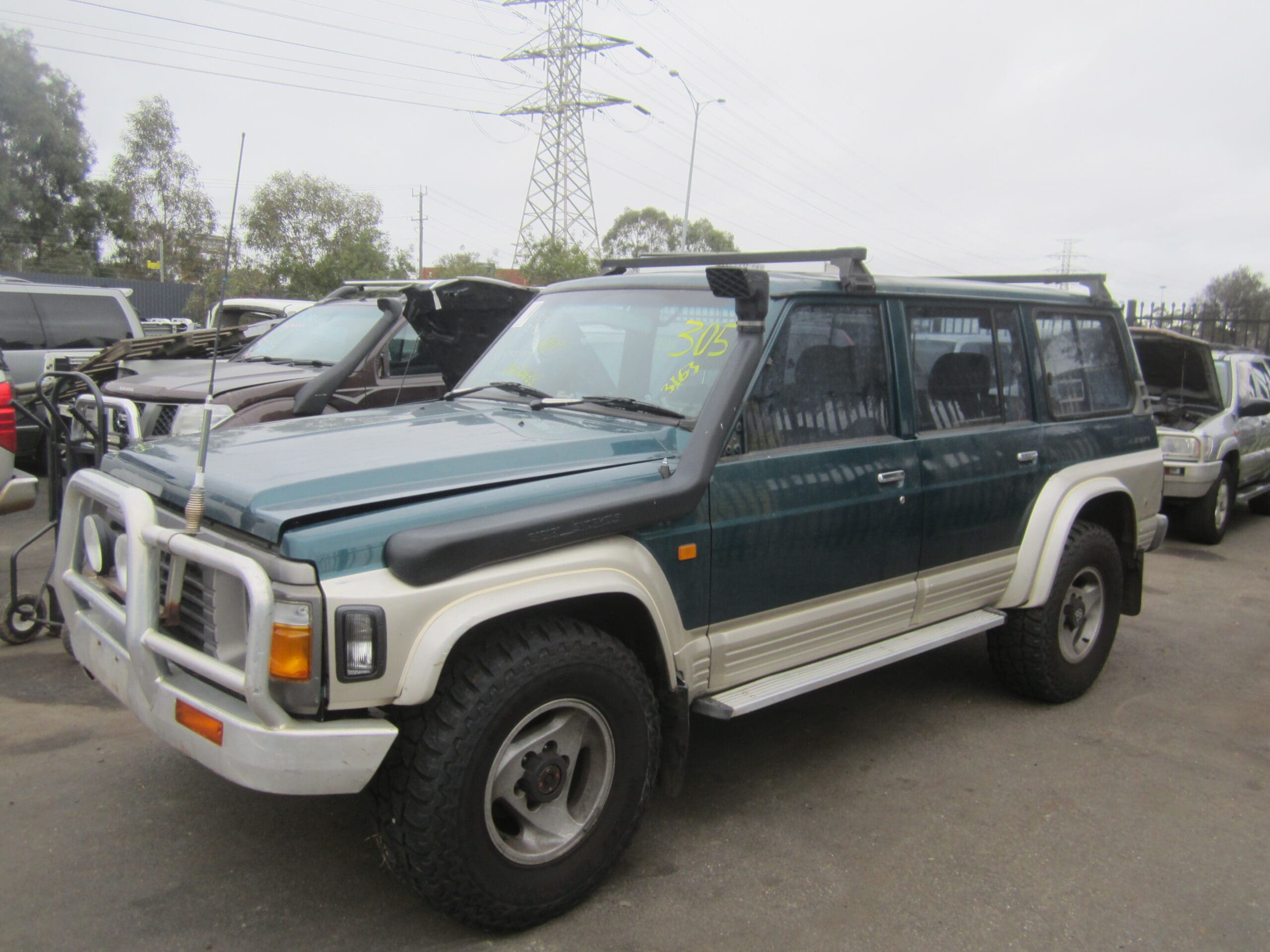 NISSAN PATROL GQ Y60 WAGON TB42 EFI AUTO 1993 WRECKING