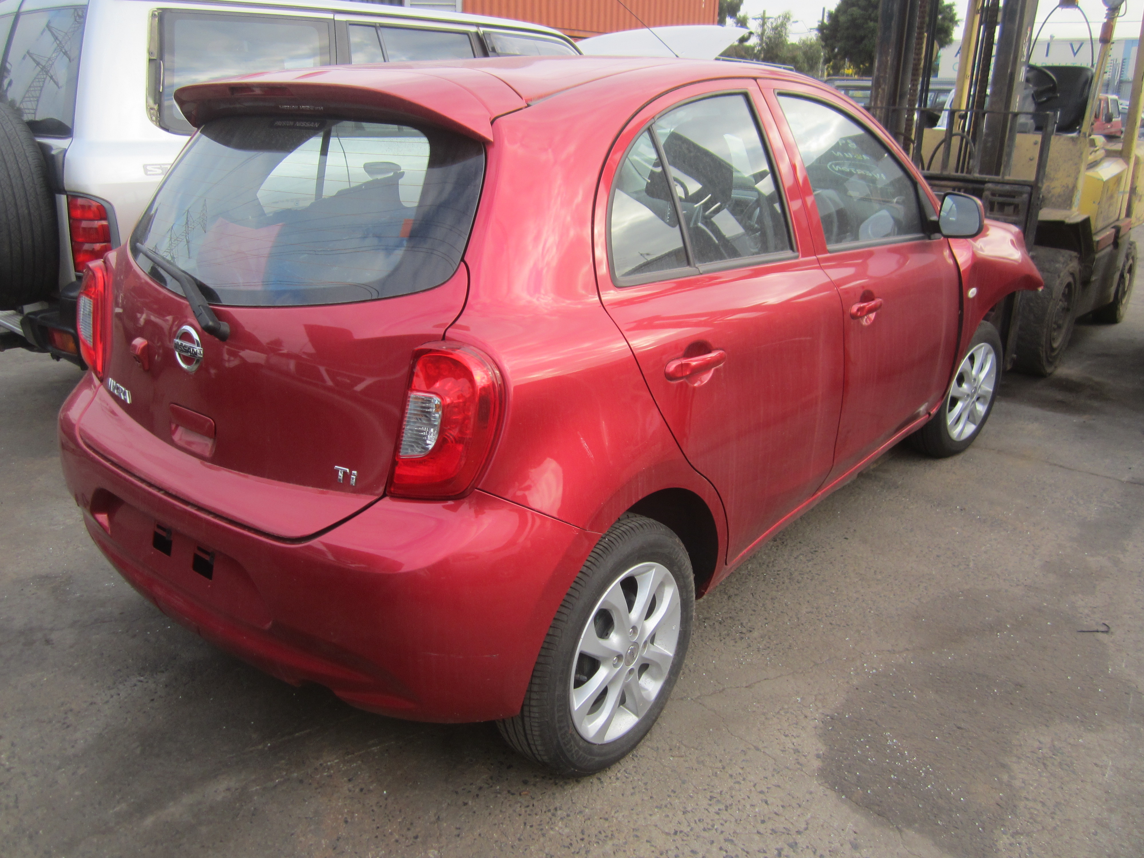 NISSAN MICRA K13 Ti 1.5 4 CYLINDER 2016 WRECKING