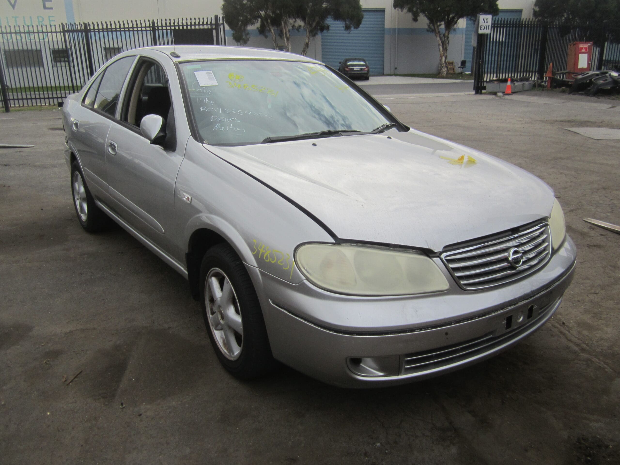 NISSAN PULSAR N16 SEDAN 1.8 AUTO 2005 WRECKING