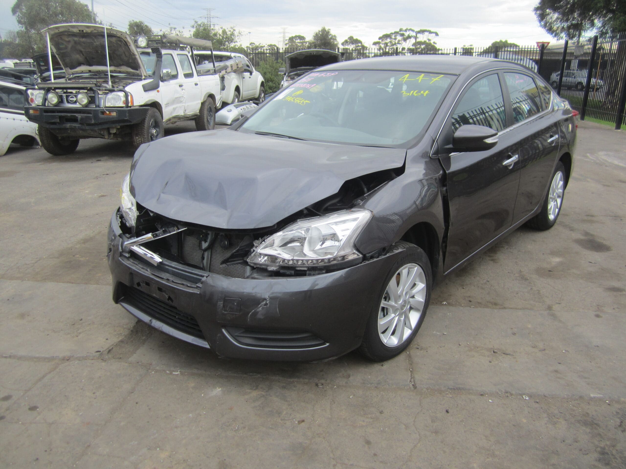 NISSAN PULSAR B17 ST SEDAN CVT AUTO 2014 WRECKING