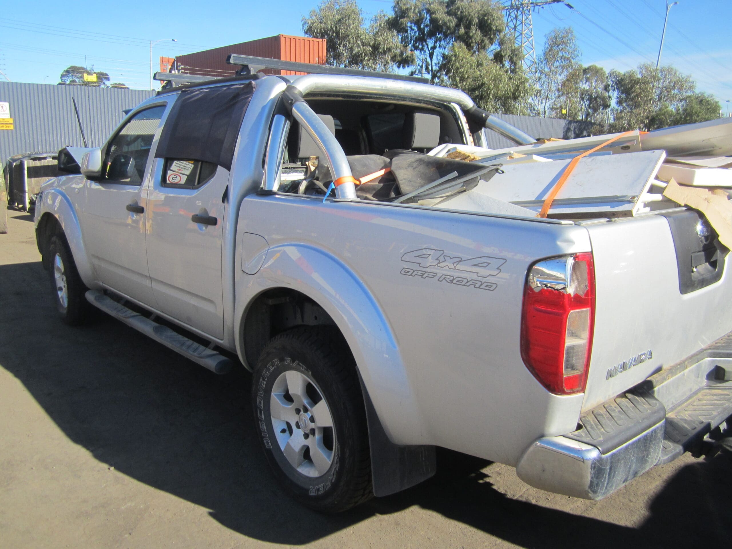 NISSAN NAVARA D40 MNT YD25 TURBO DIESEL AUTO 2014 WRECKING