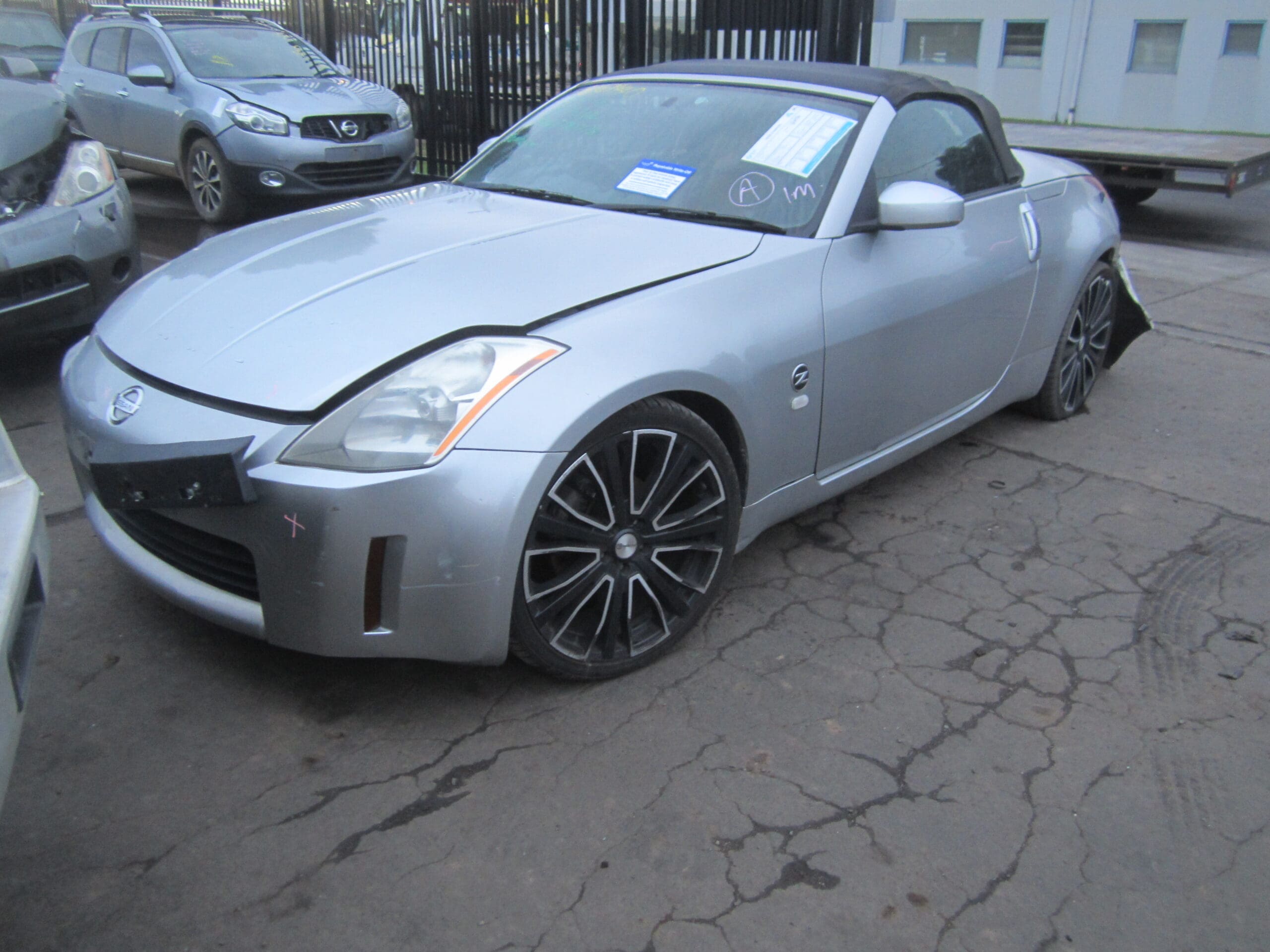NISSAN 370Z Z34 CONVERTIBLE VQ37 V6 2009 WRECKING