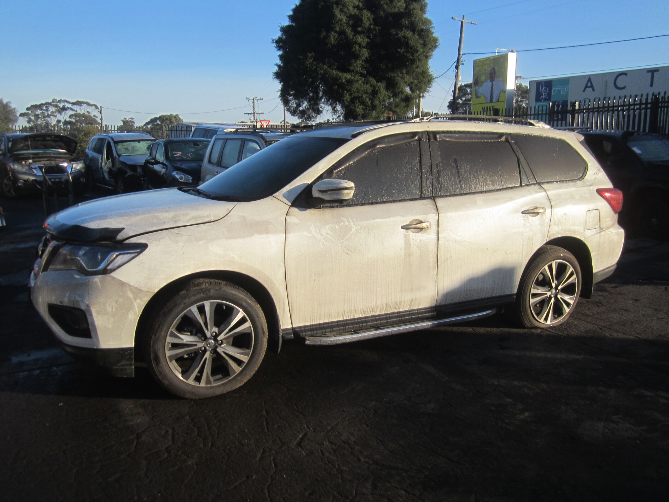 NISSAN PATHFINDER R52 Ti 4WD VQ35 AUTO 2018 WRECKING