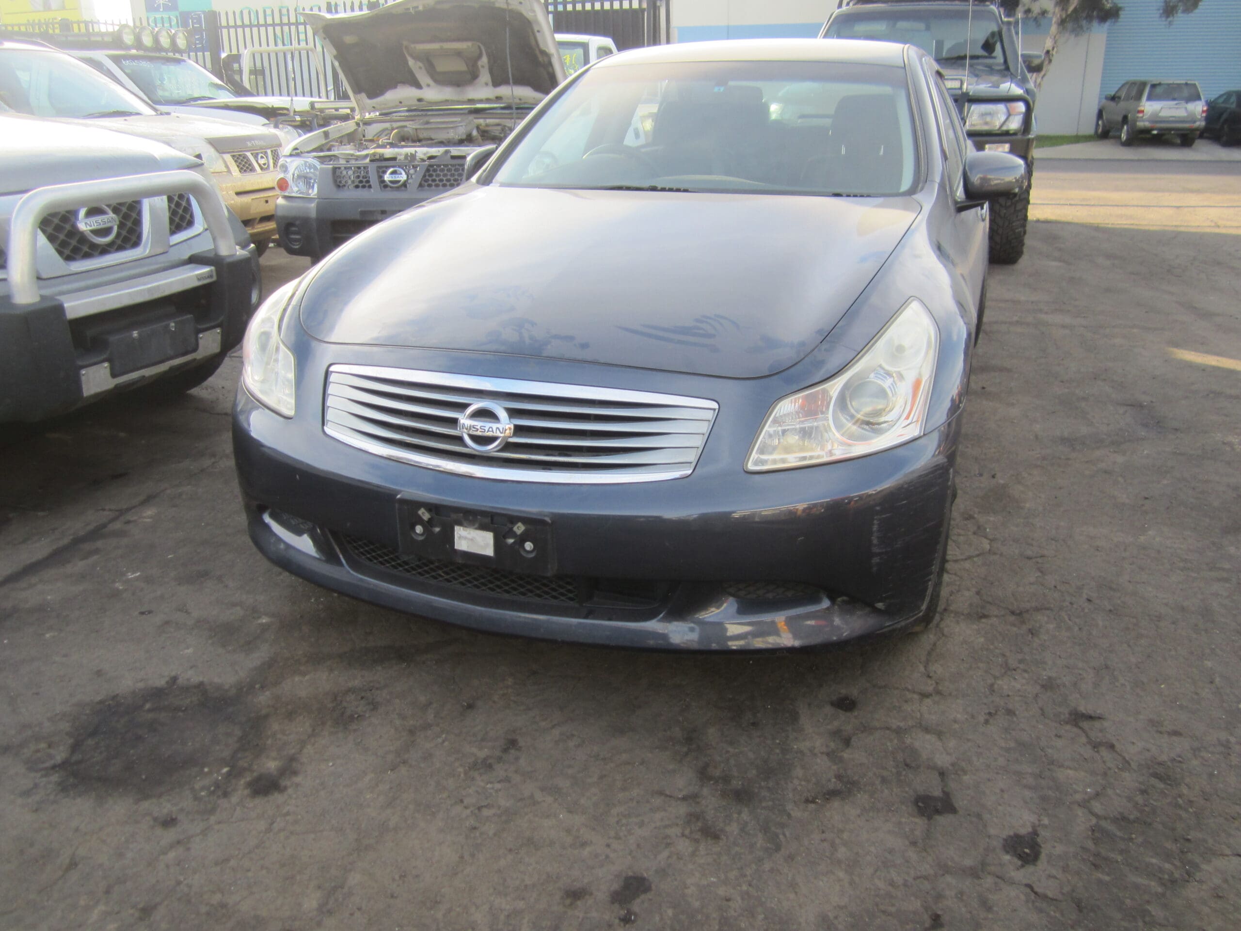 NISSAN SKYLINE V36 350GT SEDAN VQ35 V6 2009 WRECKING