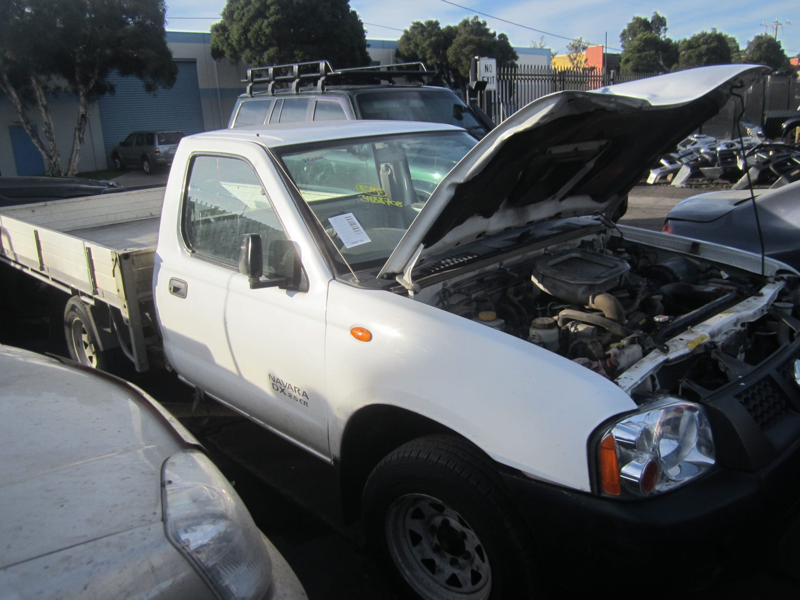 NISSAN NAVARA D22 SINGLE CAB YD25 DIESEL 2WD 2009 WRECKING