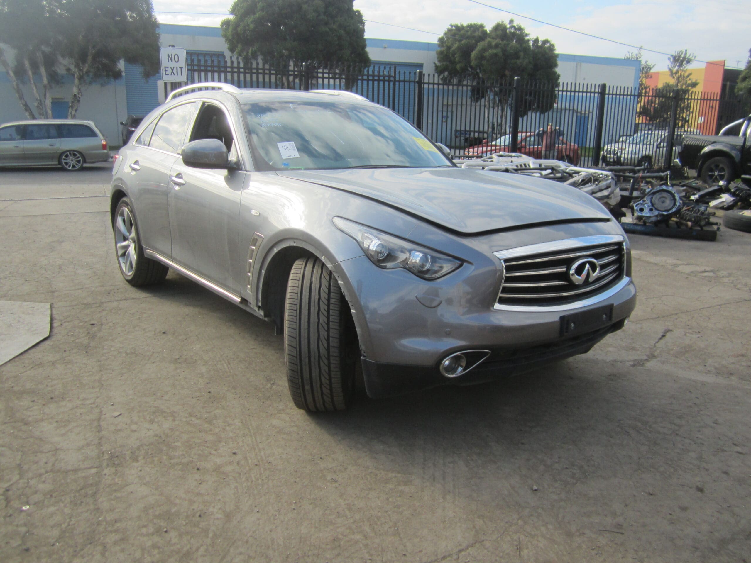 INFINITI QX70S V6 DIESEL V9X ENGINE 2015 WRECKING