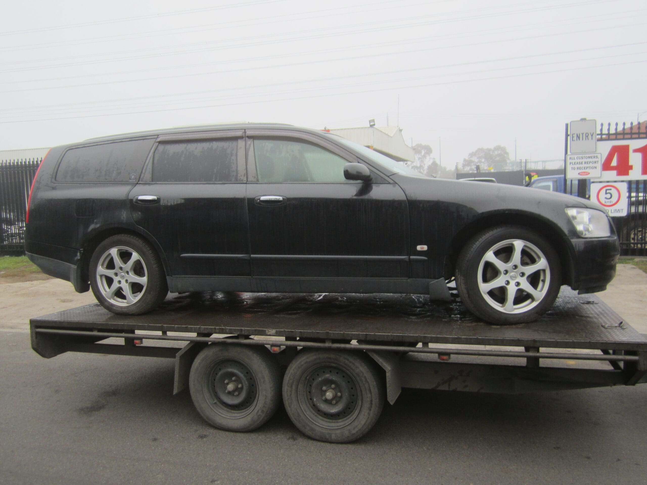 NISSAN STAGEA M35 VQ25 TURBO AUTO 2005 WRECKING