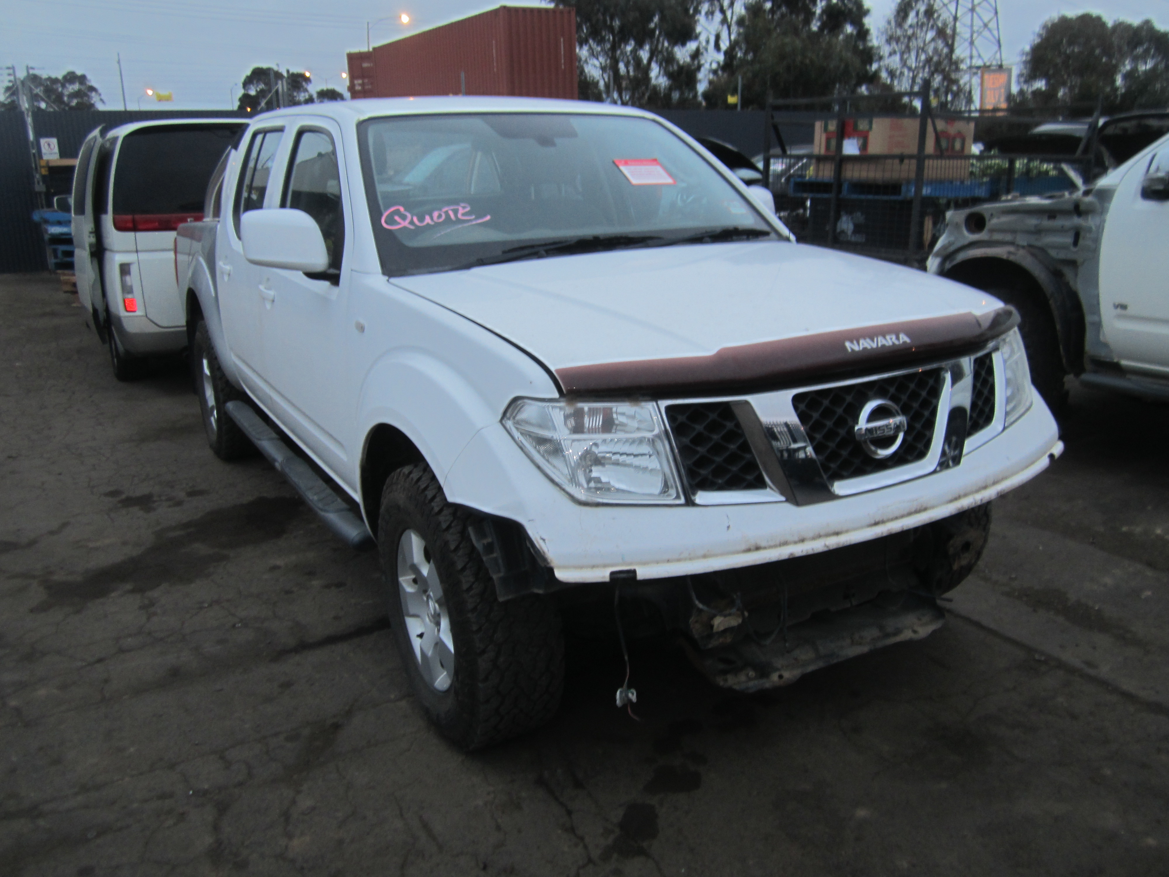 NISSAN NAVARA D40 MNT THAI YD25 DIESEL 2012 WRECKING