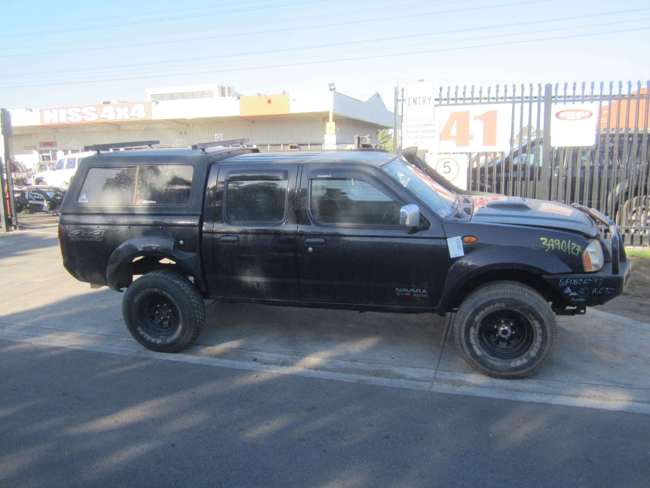 NISSAN NAVARA D22 ZD30 DIESEL 2004 WRECKING