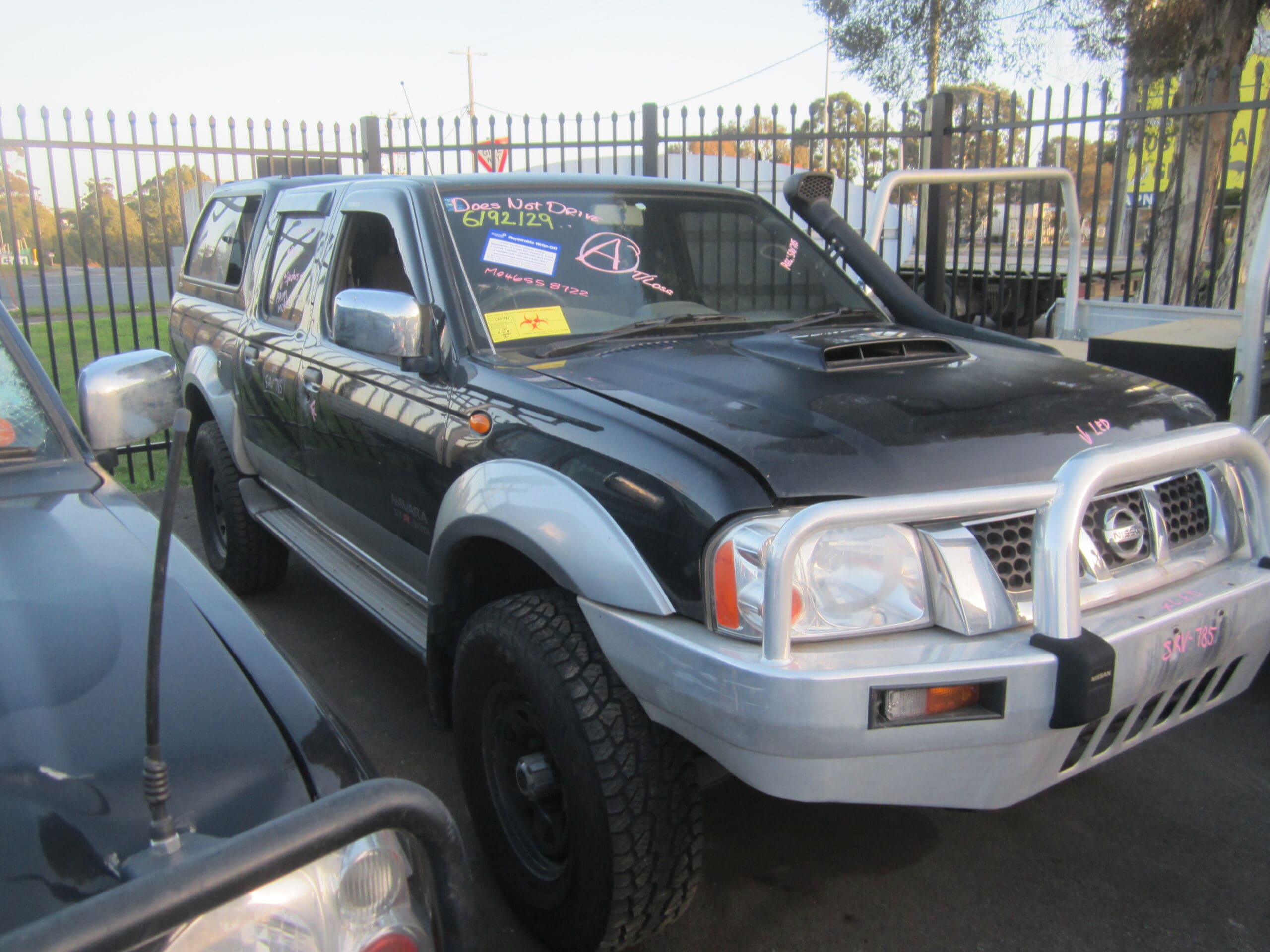 NISSAN NAVARA D22 ZD30 DIESEL 2005 WRECKING
