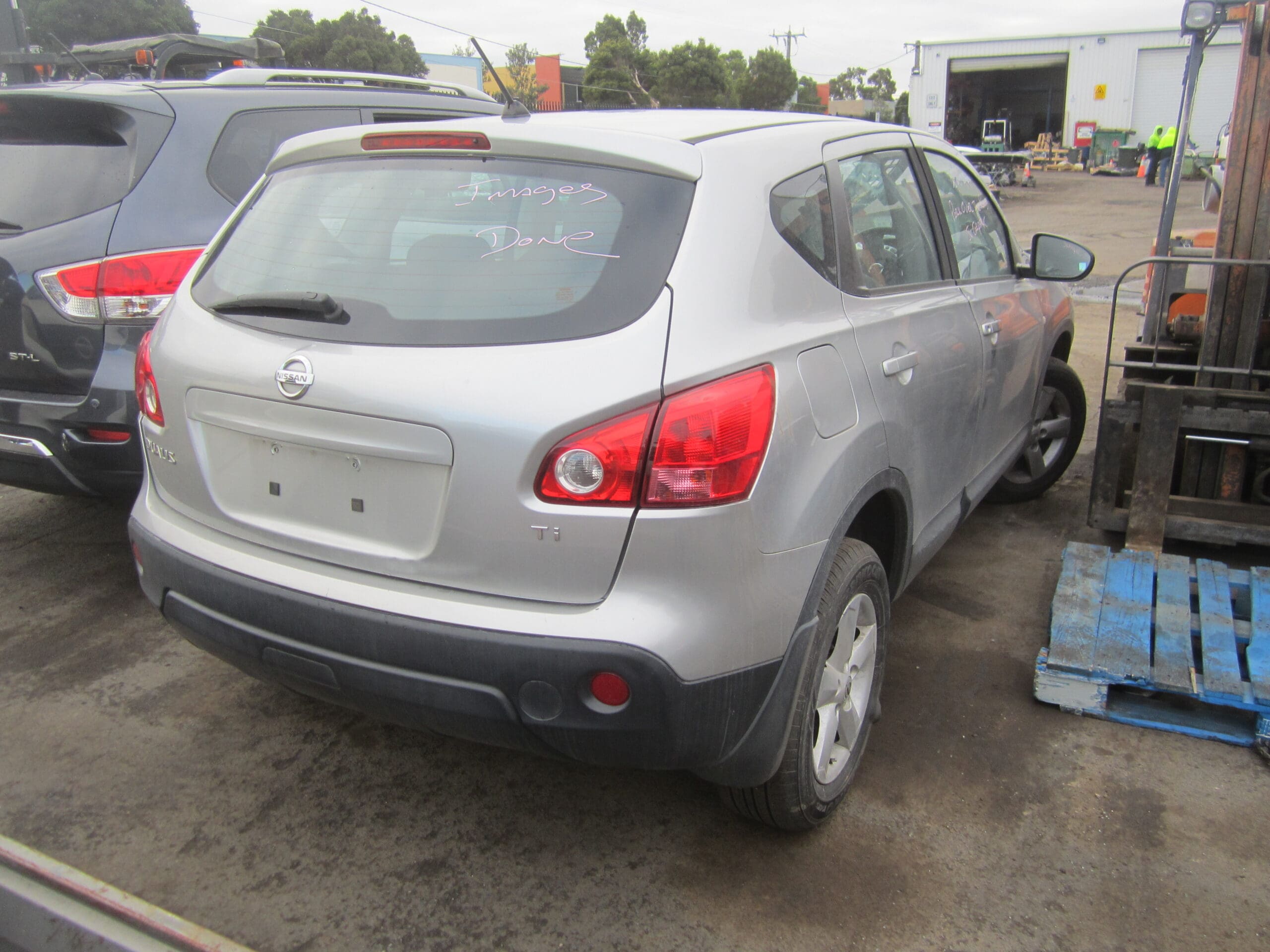 NISSAN DUALIS J10 Ti 2L PETROL AUTO 2008 WRECKING