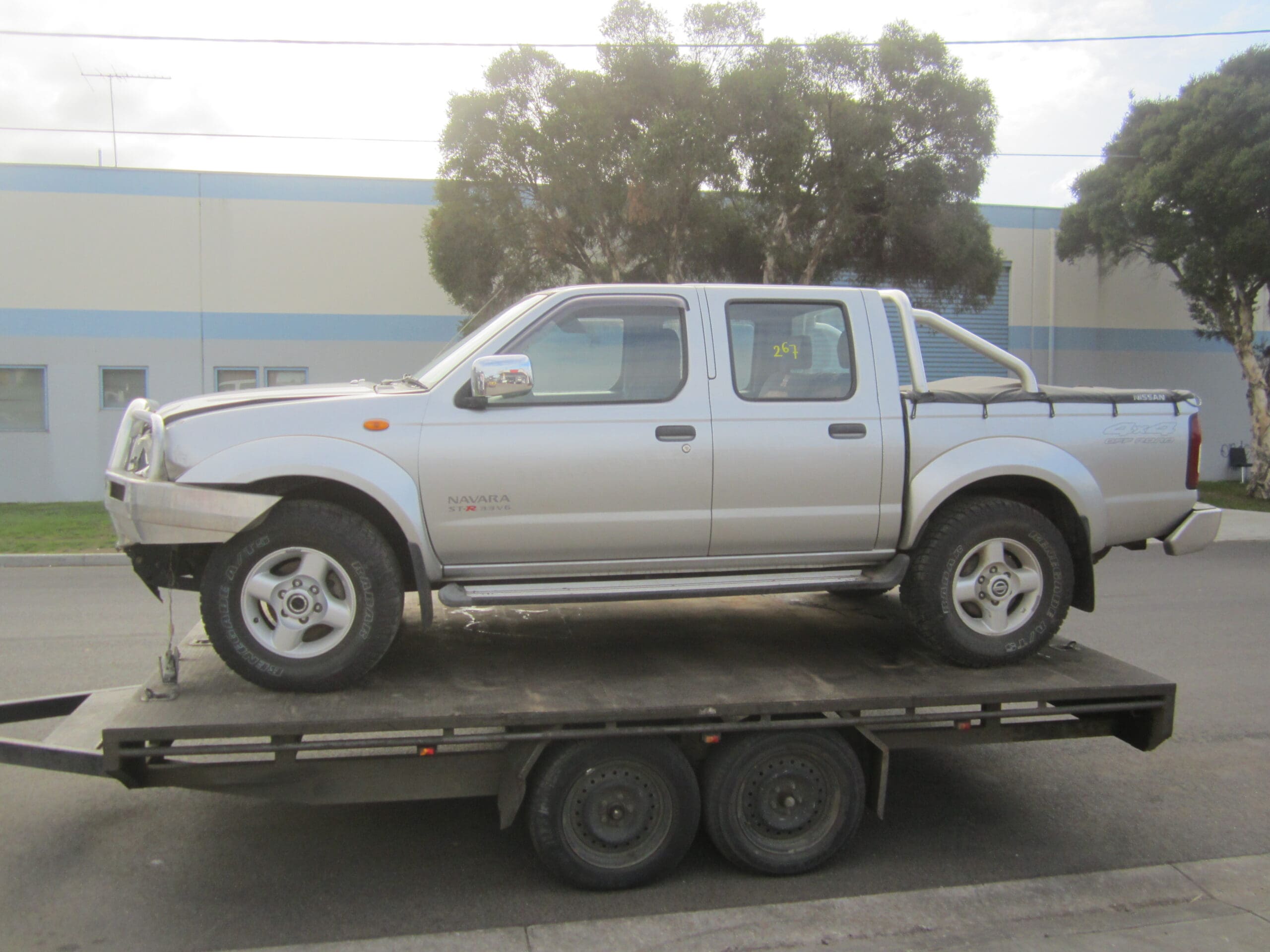 NISSAN NAVARA D22 ST-R VG33 PETROL V6 4X4 2005 WRECKING