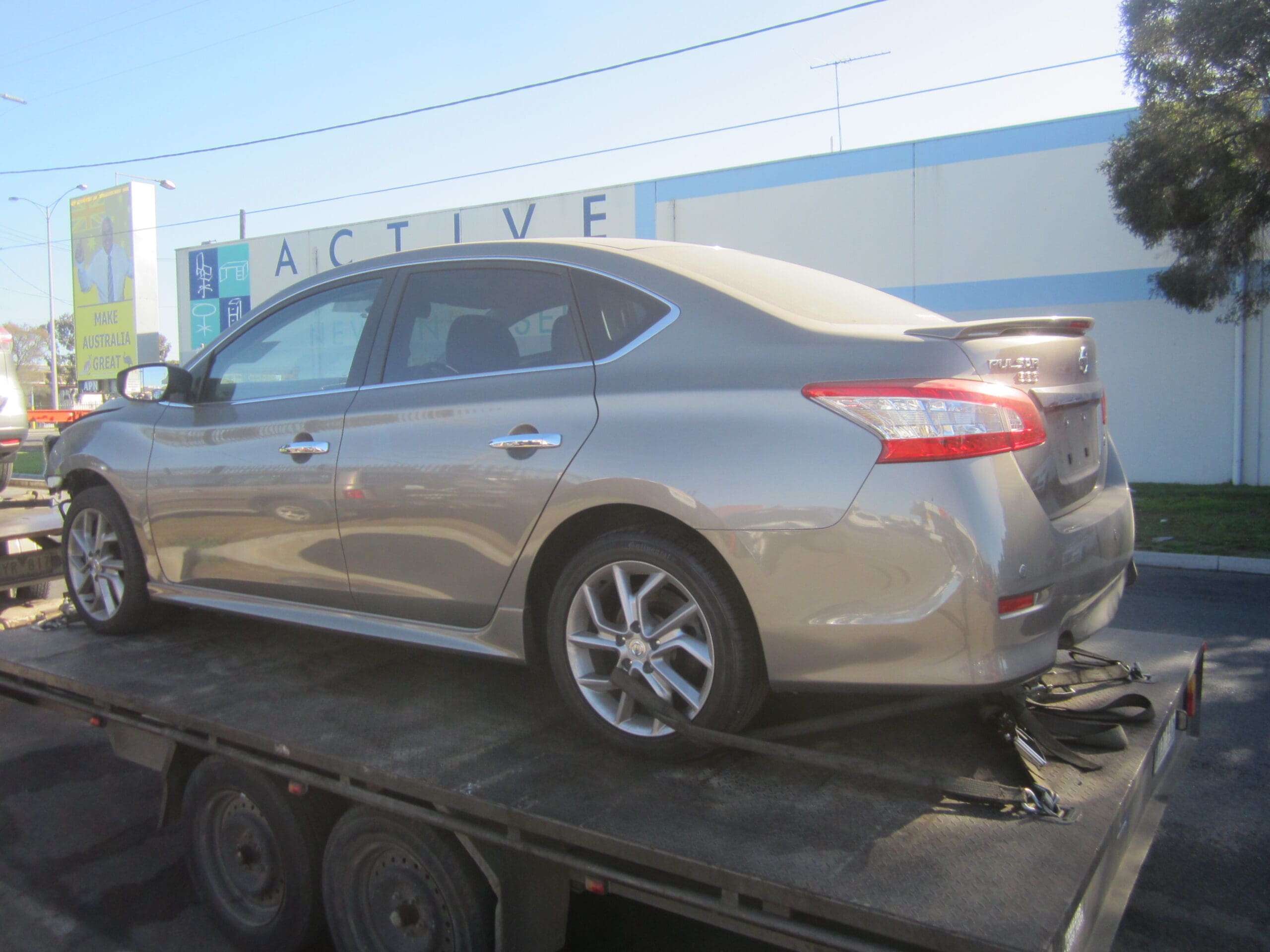 NISSAN PULSAR B17 SSS SEDAN 1.6 TURBO 2017 WRECKING