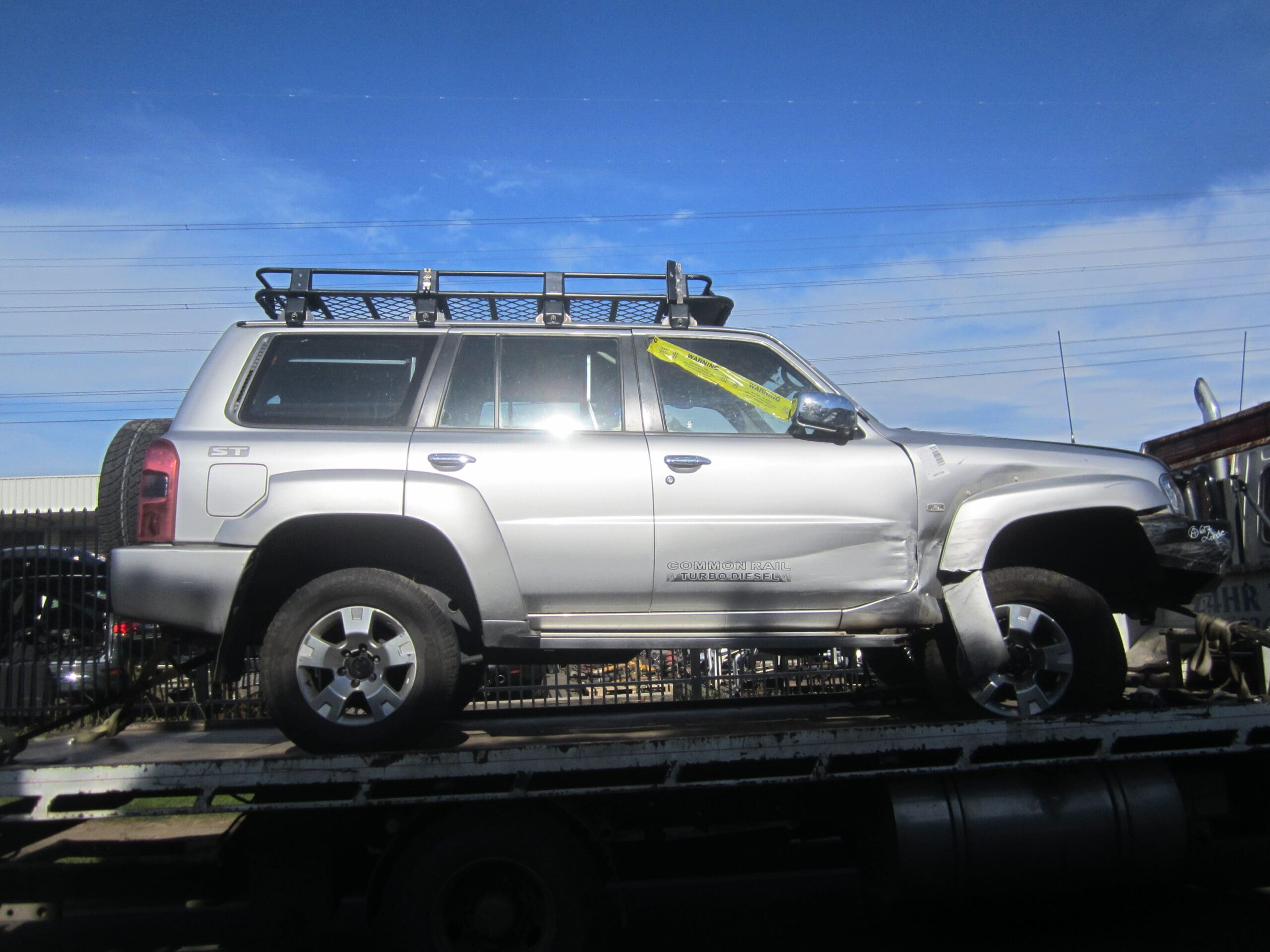 NISSAN PATROL Y61 GU WAGON ZD30 CR 2015 WRECKING