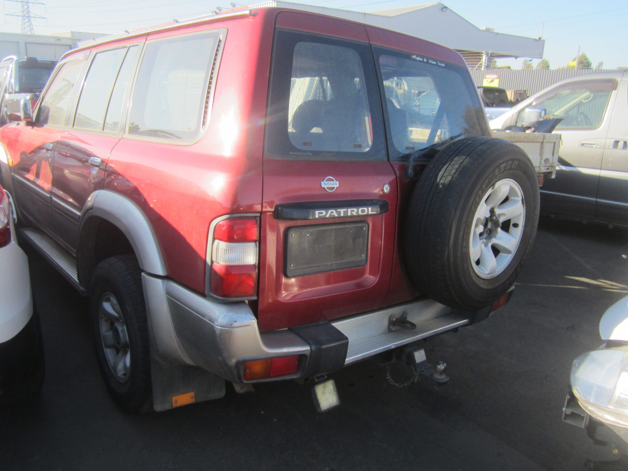 NISSAN PATROL Y61 GU WAGON TB45 PETROL 1999 WRECKING