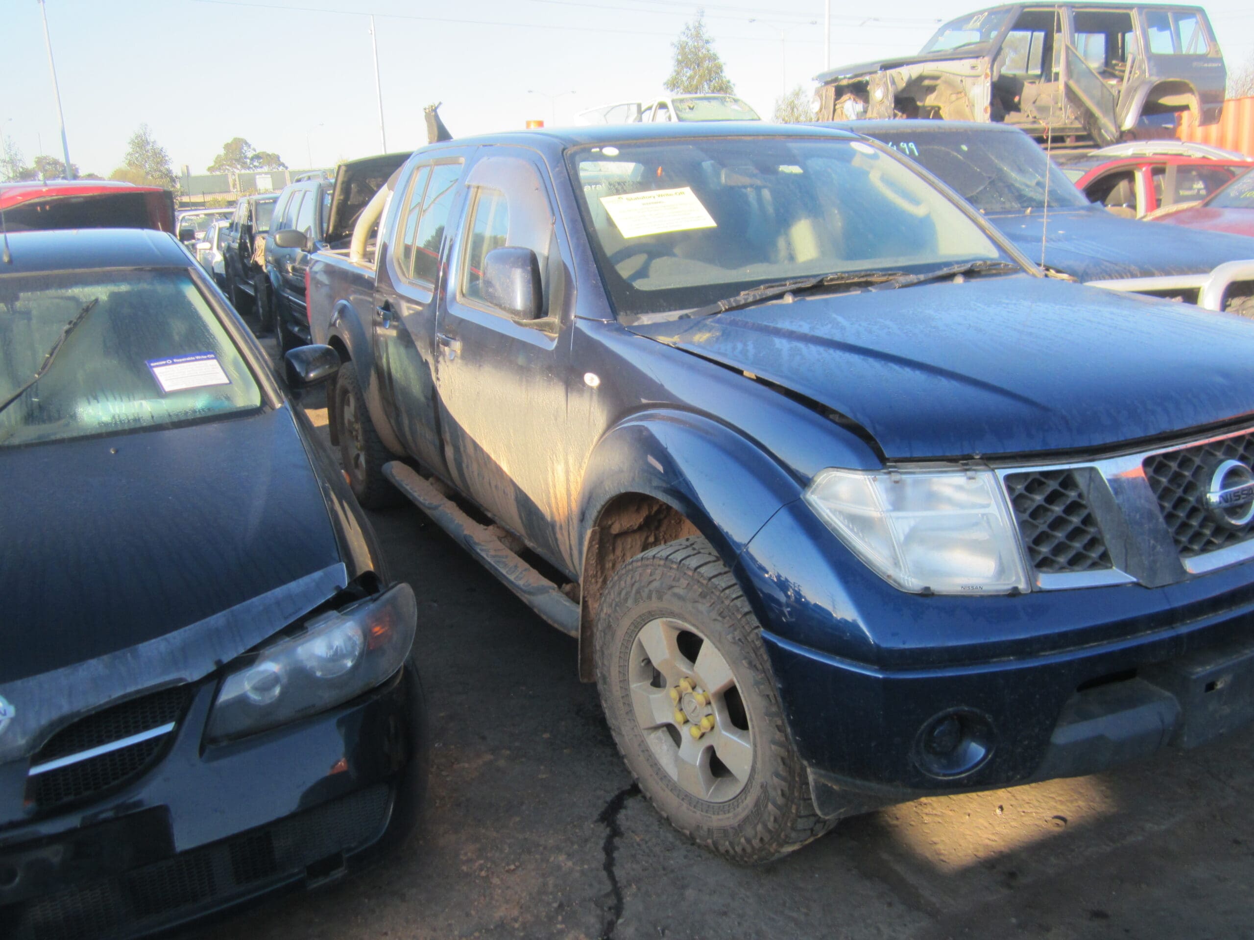 NISSAN NAVARA D40 MTN THAI YD25 DIESEL 2012 WRECKING