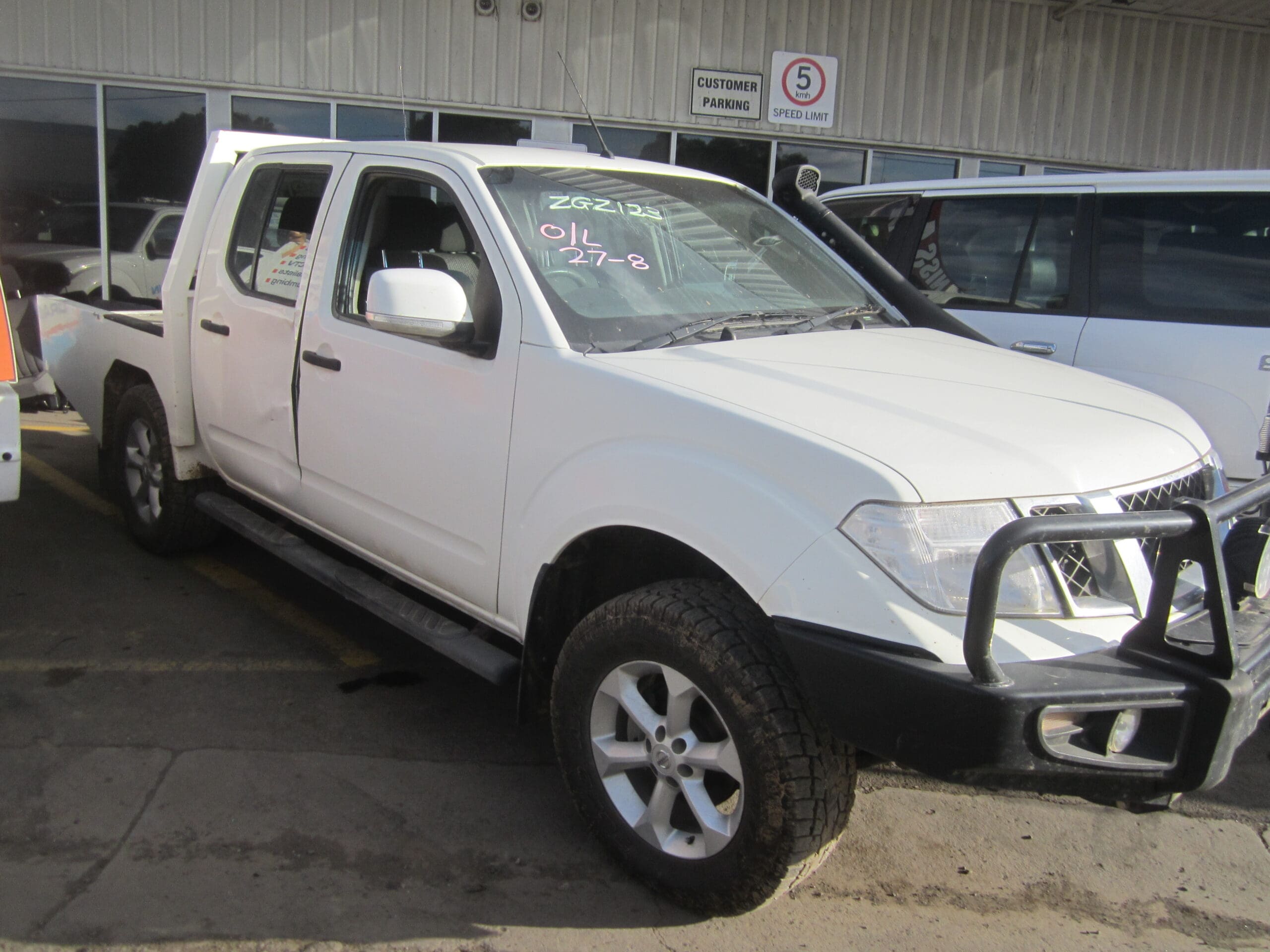 NISSAN NAVARA D40 VSK VY25 AUTO 2012 WRECKING