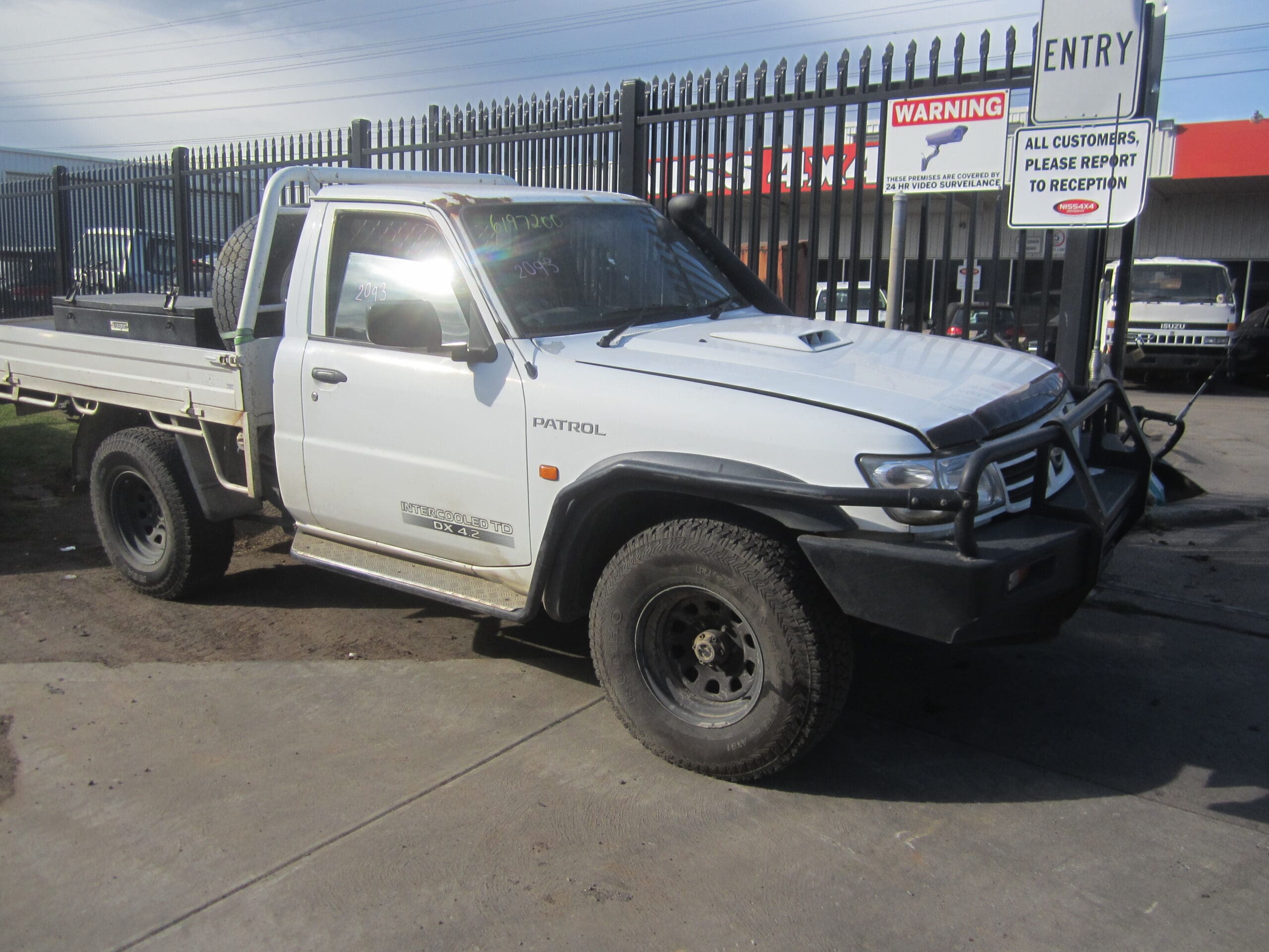 NISSAN PATROL Y61 GU UTE TD42 2006 WRECKING