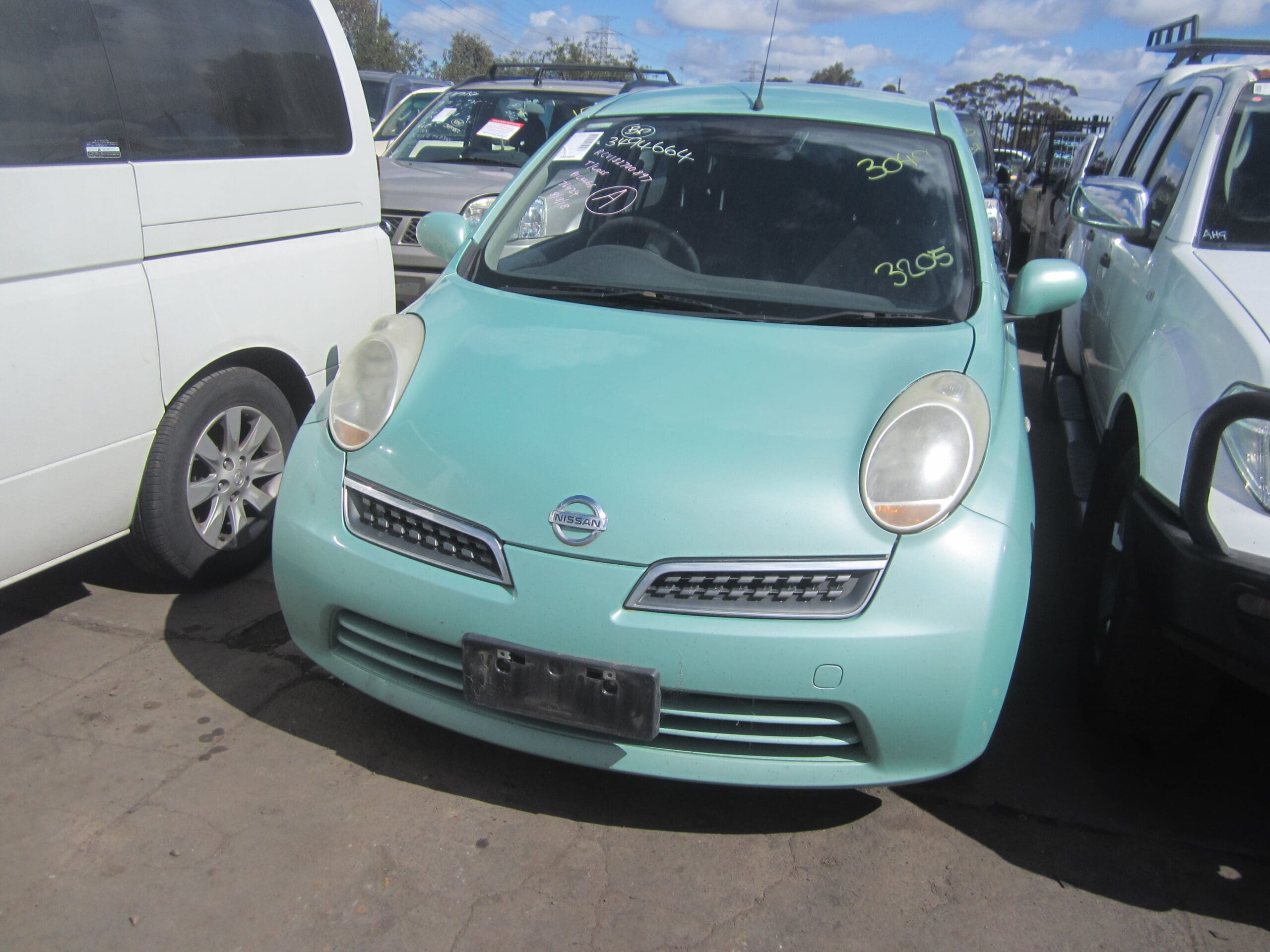 NISSAN MICRA K12 HATCH 1.4 2009 WRECKING
