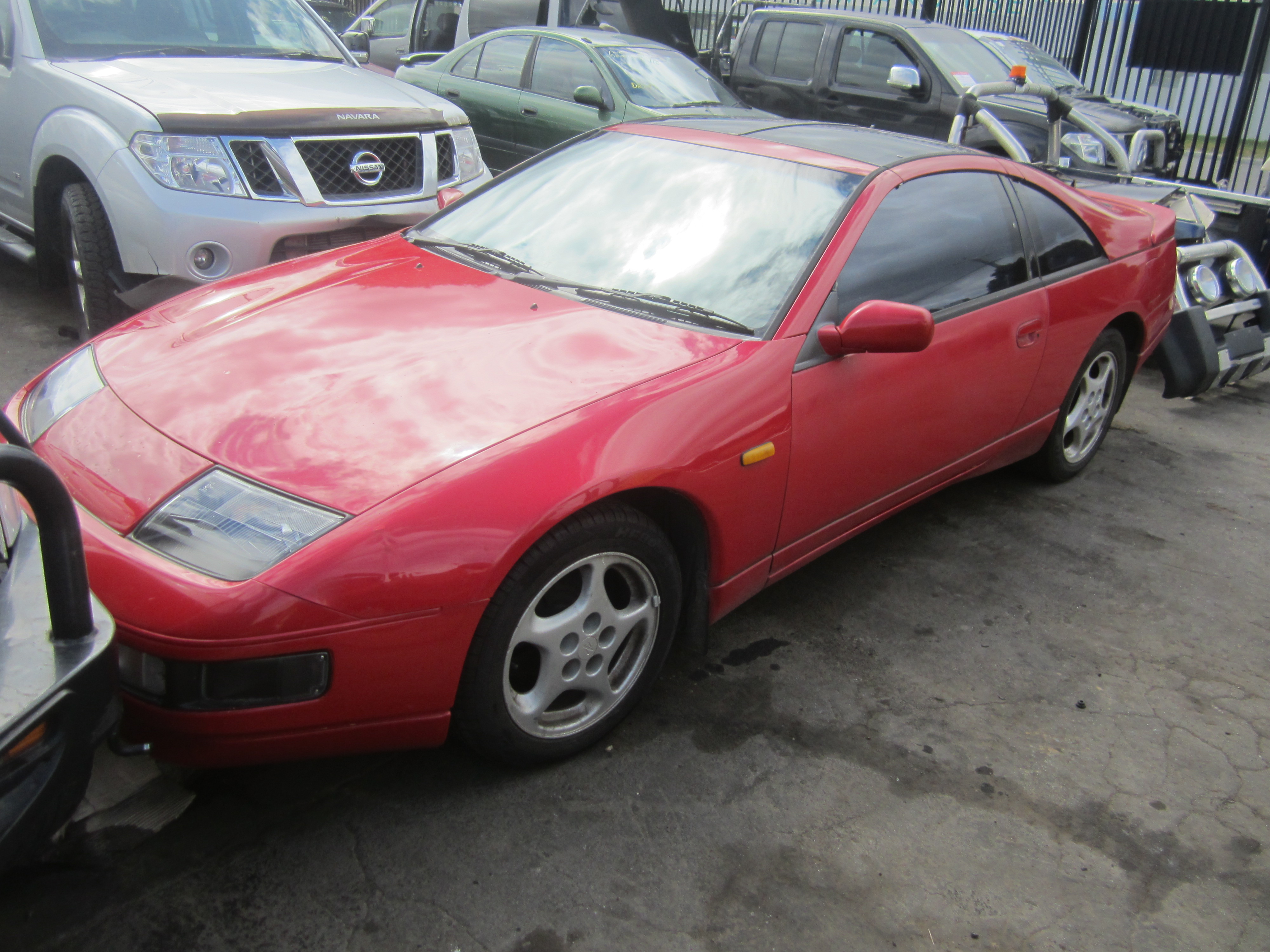 Nissan 300ZX Coupe Z32 VG30 V6 AUTO RED 1989 – 2000 WRECKING