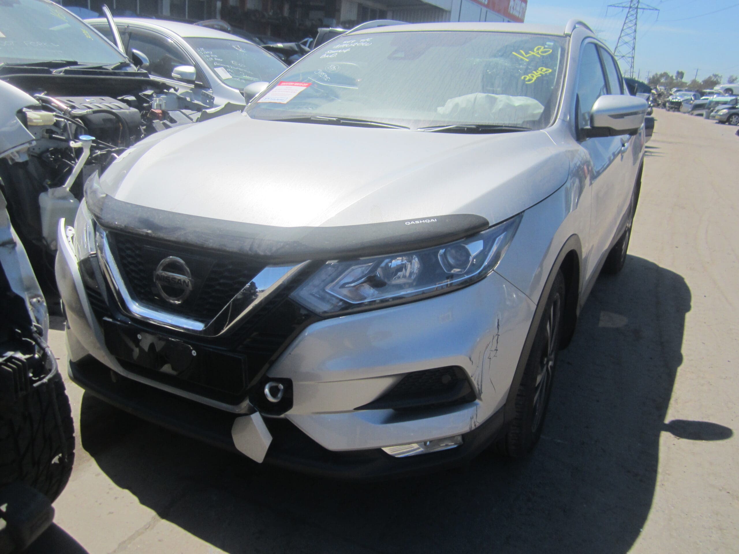 NISSAN QASHQAI J11 ST-L 2L AUTO SILVER 2017 WRECKING