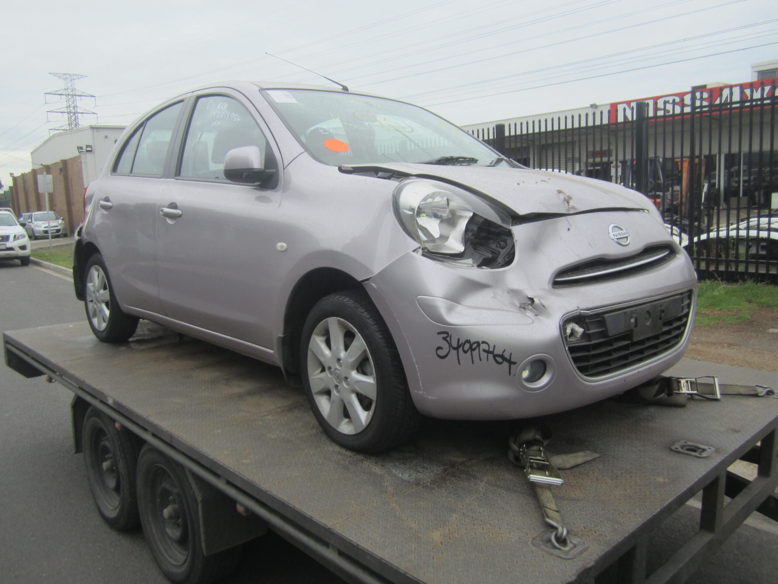 NISSAN MICRA K13 Ti 1.5 4 CYLINDER 2012 WRECKING