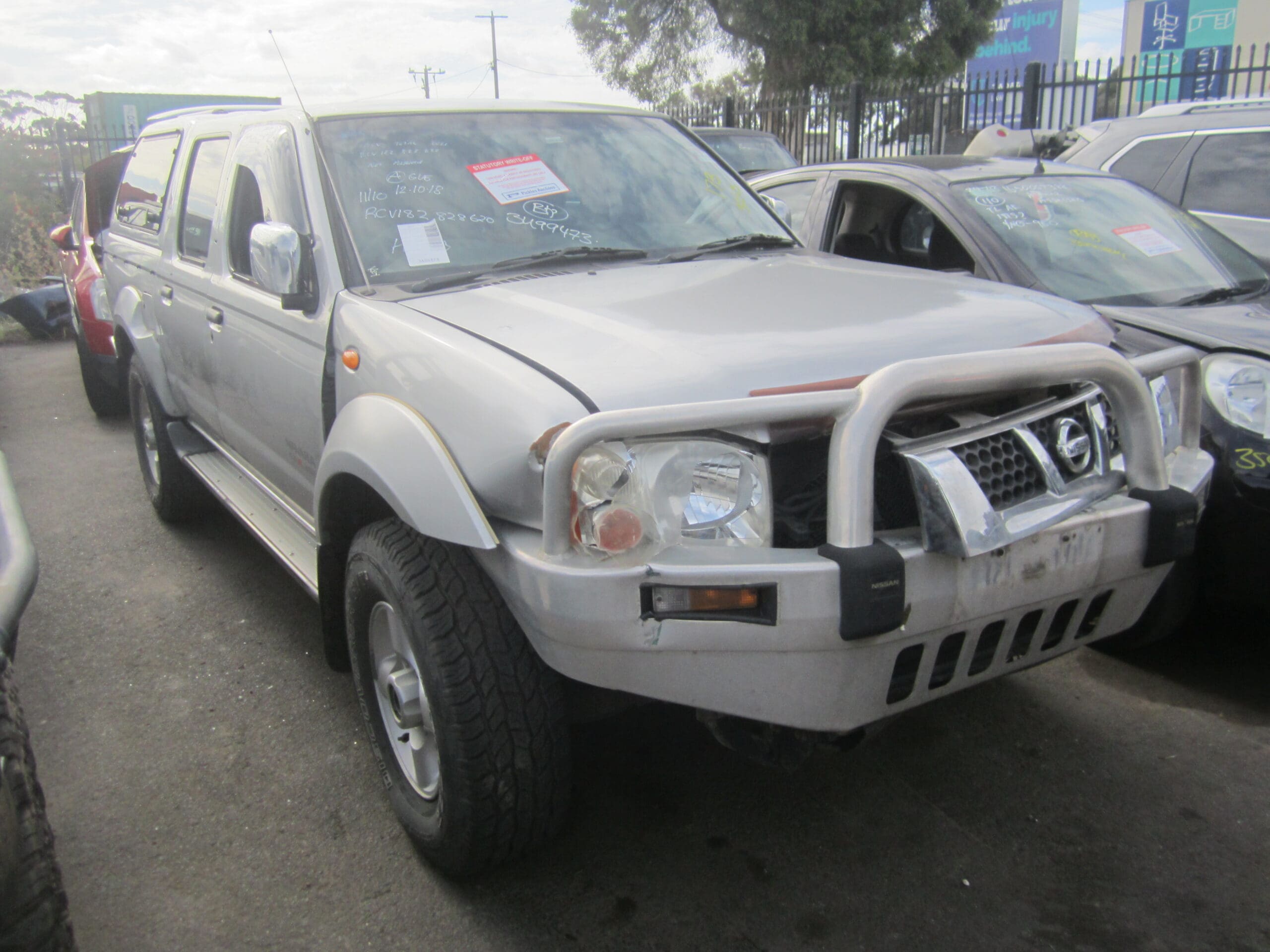 NISSAN NAVARA D22 ZD30 DIESEL 4X4 2005 WRECKING