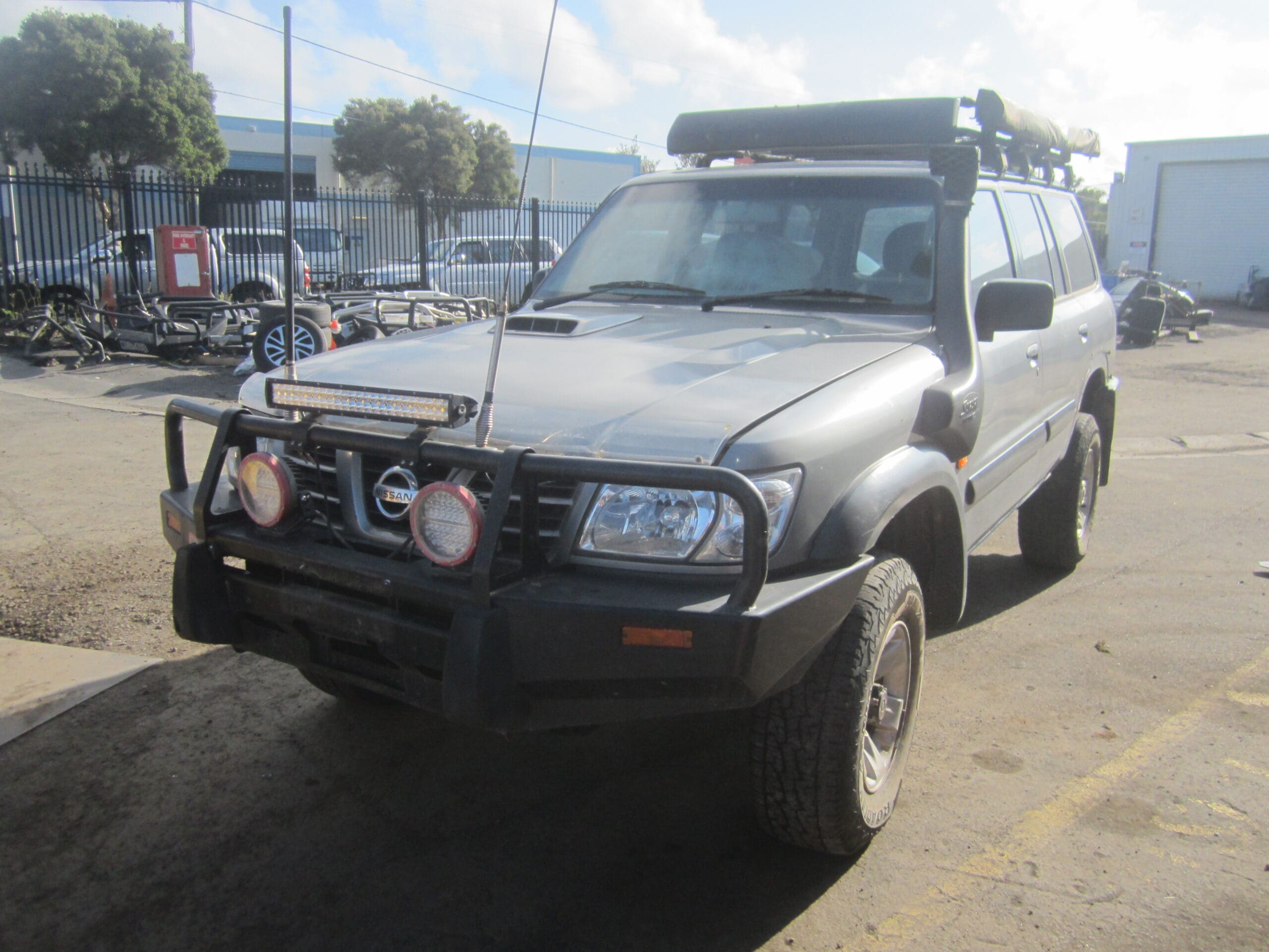 NISSAN PATROL Y61 GU WAGON ZD30 DIESEL 2004 WRECKING