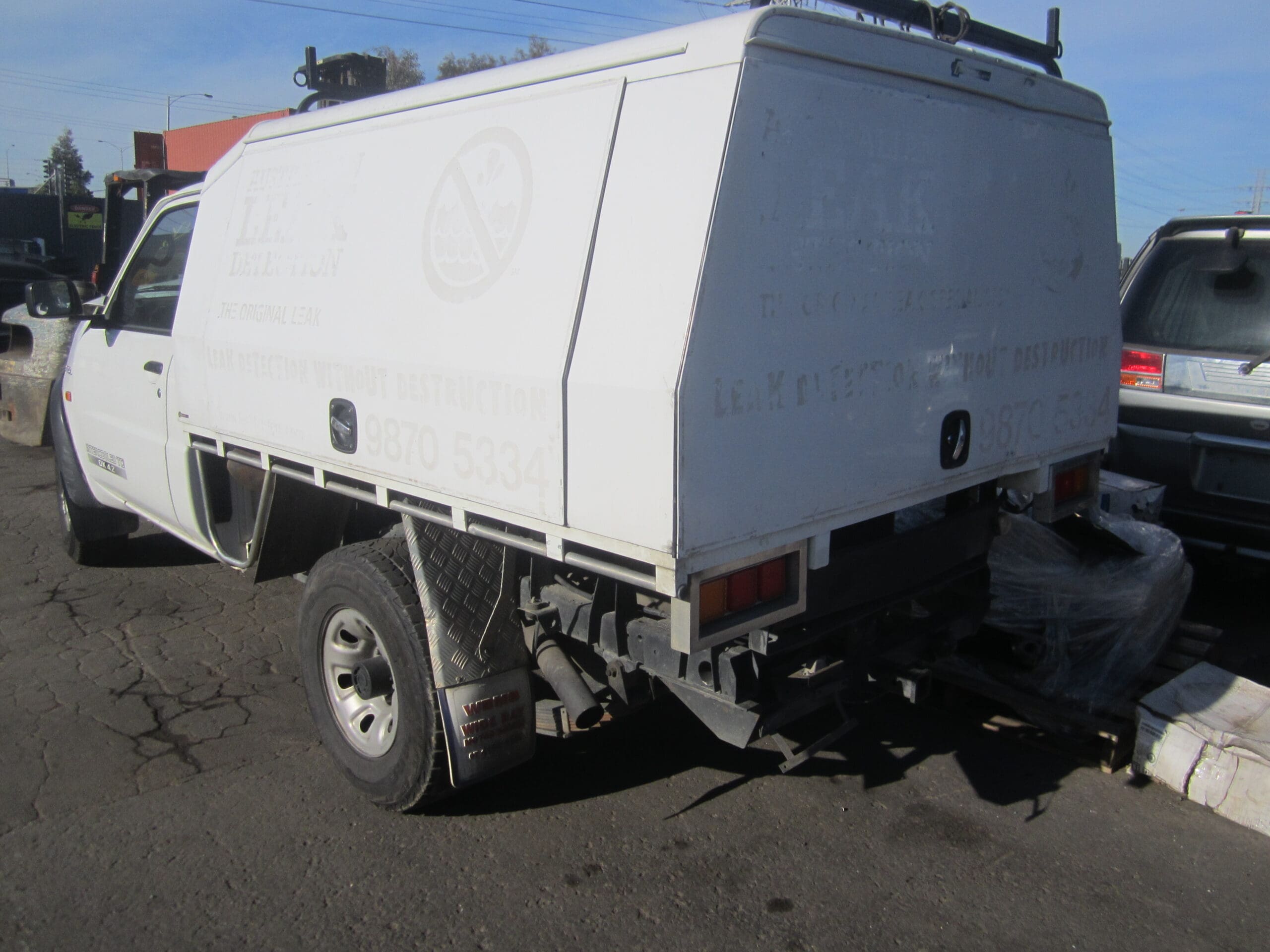 NISSAN PATROL Y61 CAB CHASSIS UTE TD42 DIESEL 2006 WRECKING