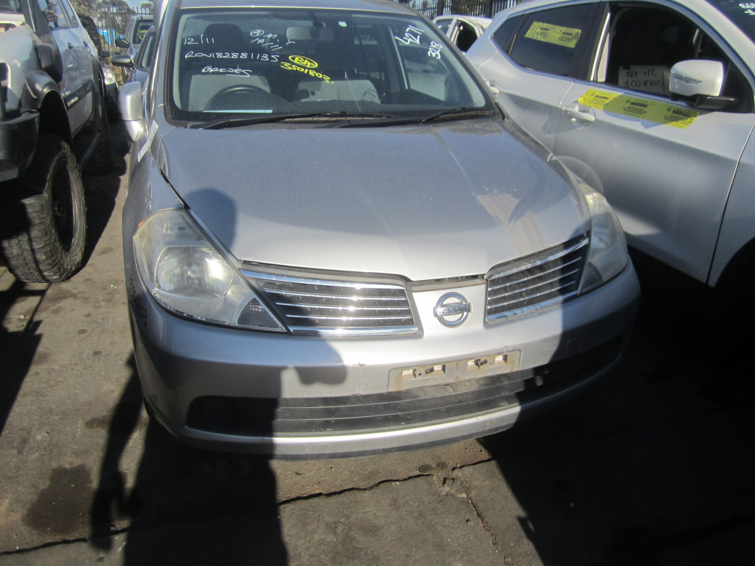 NISSAN TIIDA C11 SEDAN 1.8 2008 WRECKING