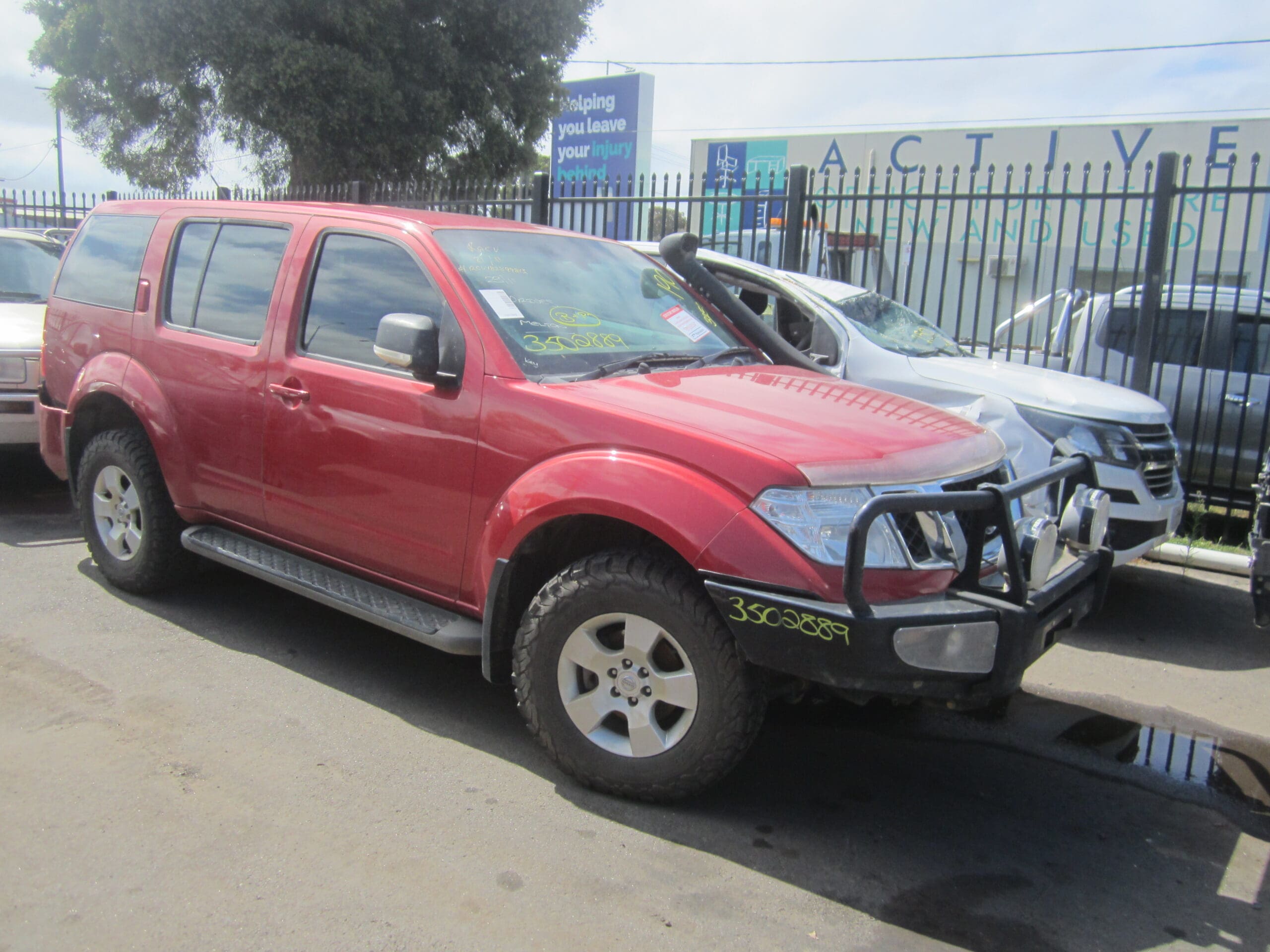 NISSAN PATHFINDER R51 ST YD25 DIESEL MANUAL 2012 WRECKING