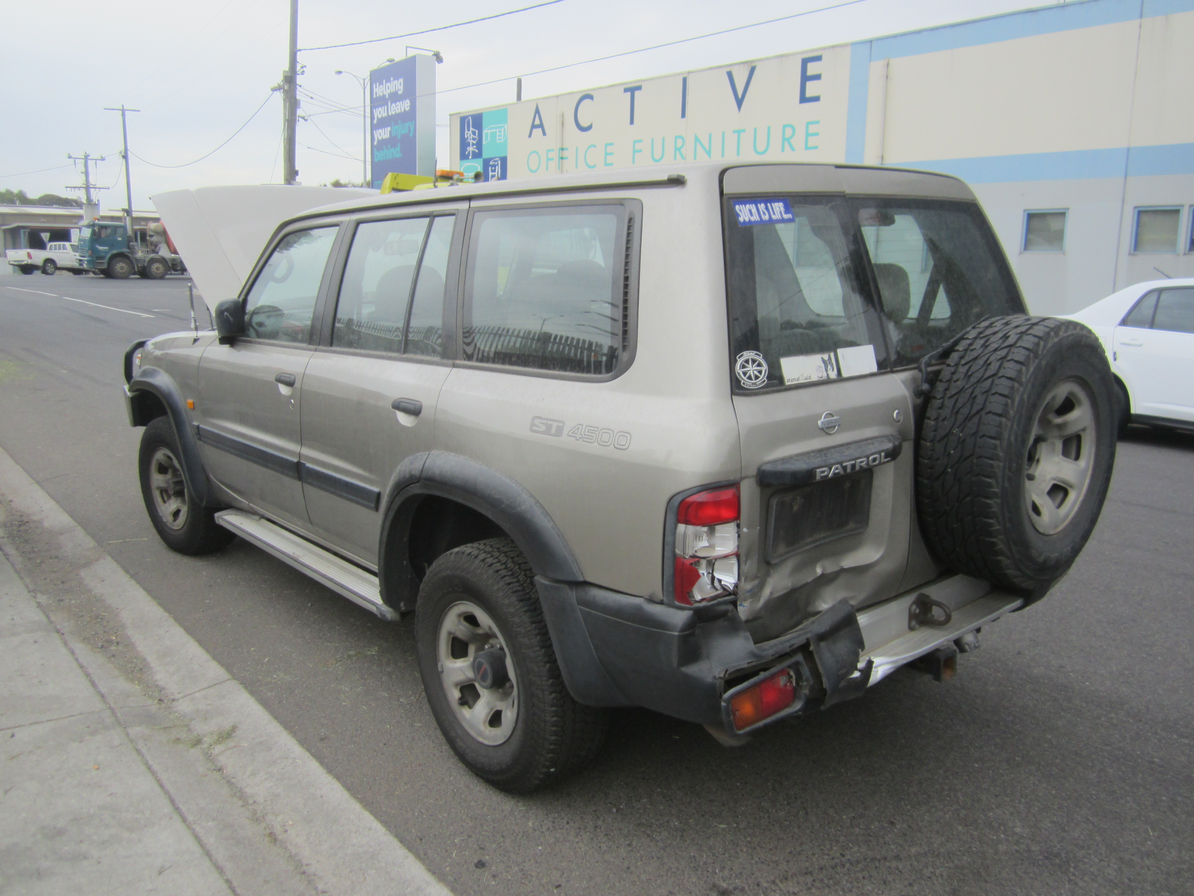 NISSAN PATROL Y61 GU ST WAGON TB45 PETROL 1999 WRECKING