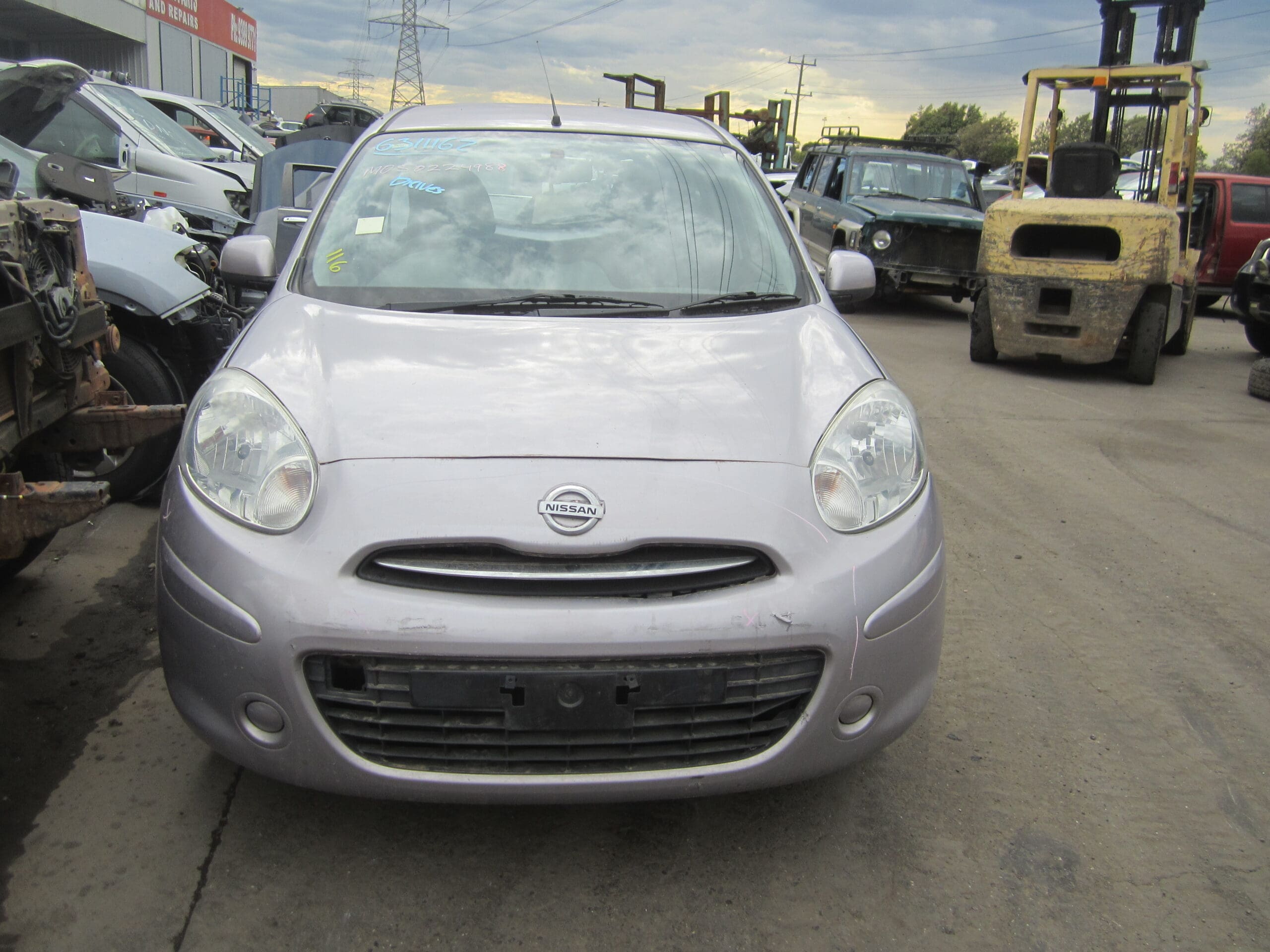 NISSAN MICRA K13 ST-L 2010 WRECKING