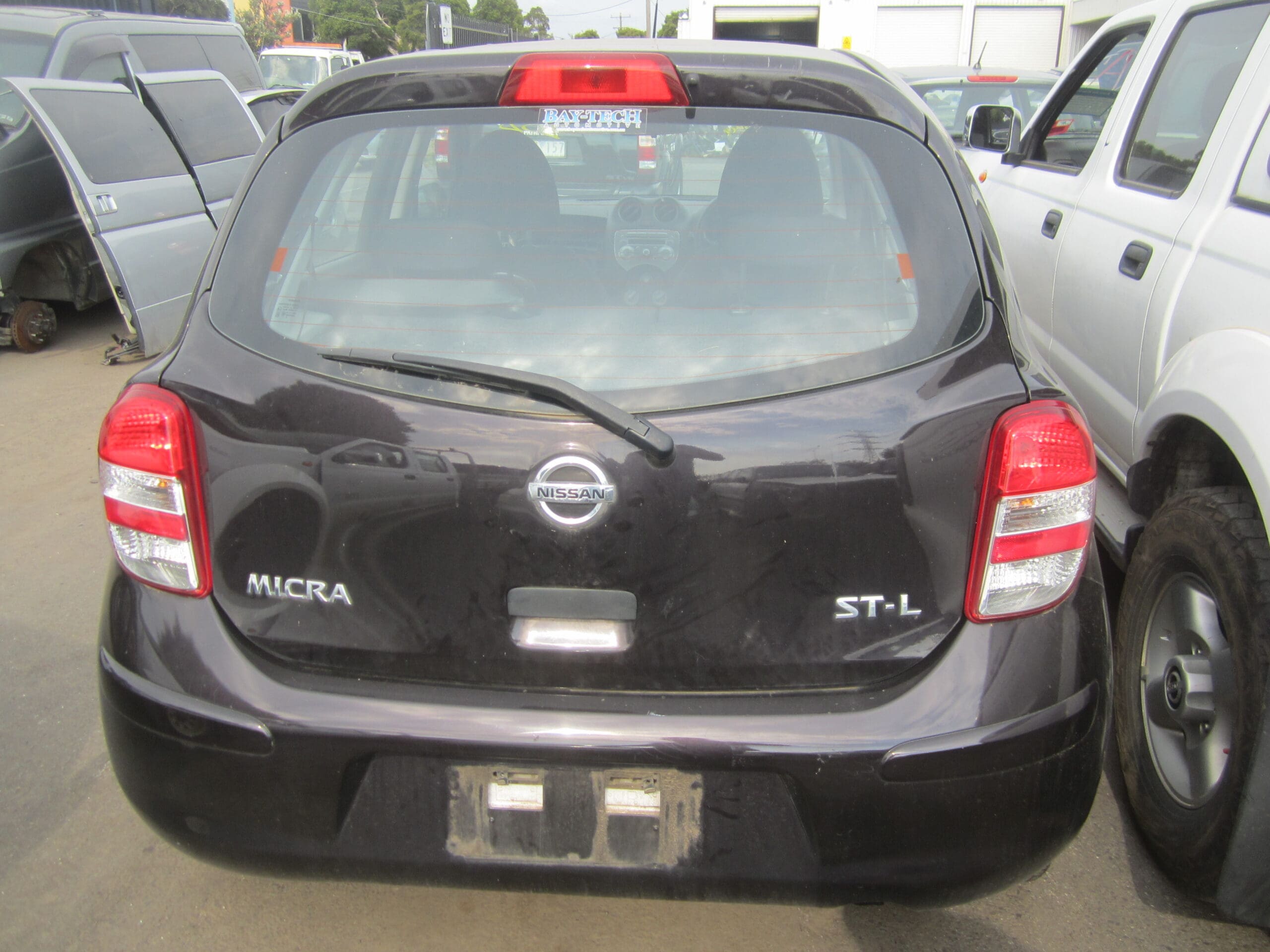 NISSAN MICRA K13 ST-L HATCH 2010 WRECKING