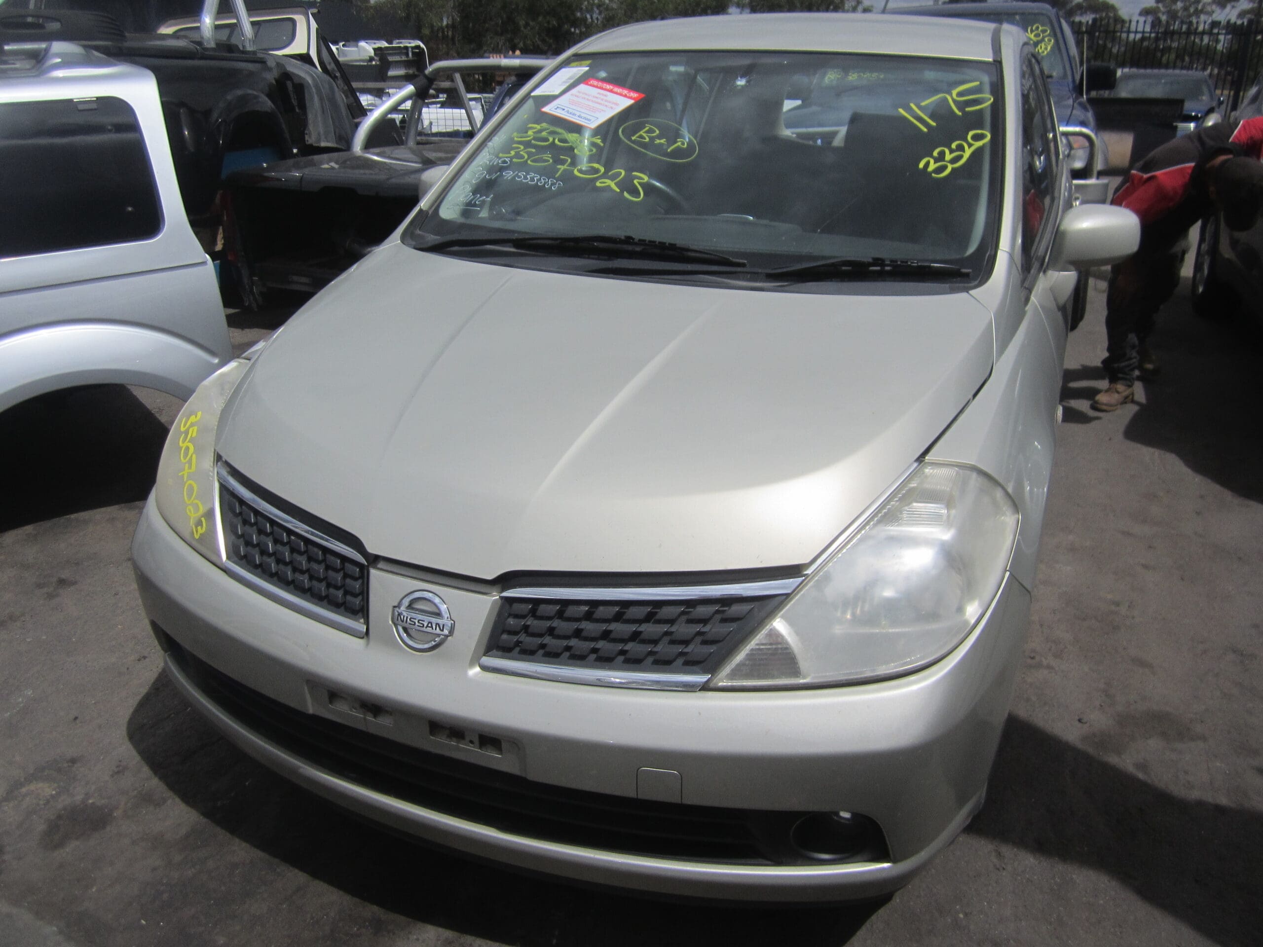 NISSAN TIIDA C11 2009 WRECKING