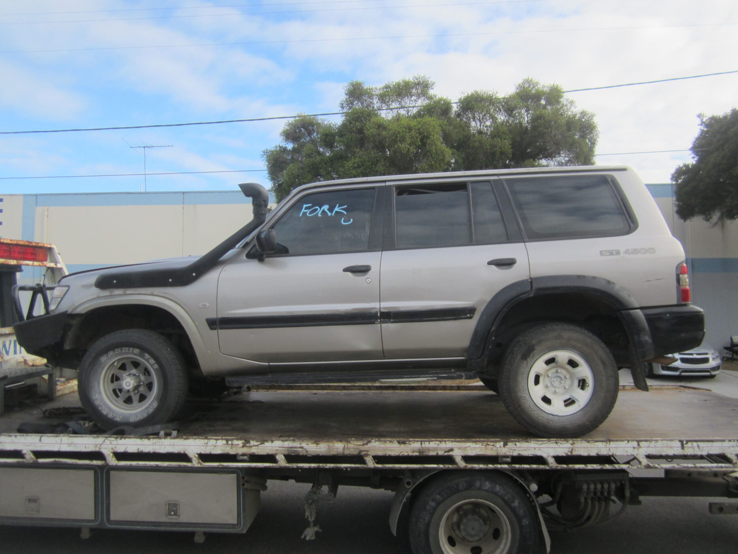 NISSAN PATROL Y61 GU WAGON TB45 PETROL 1999 WRECKING