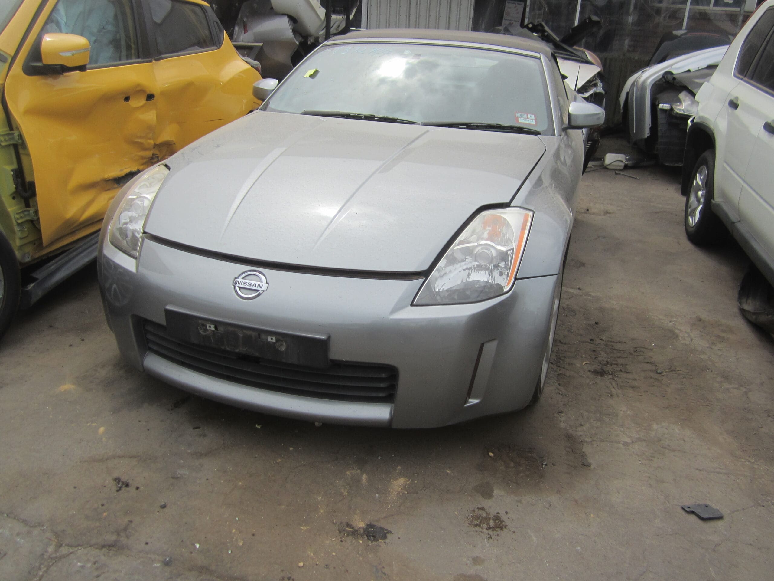NISSAN 350Z Z33 CONVERTIBLE MAN V6 2004 WRECKING