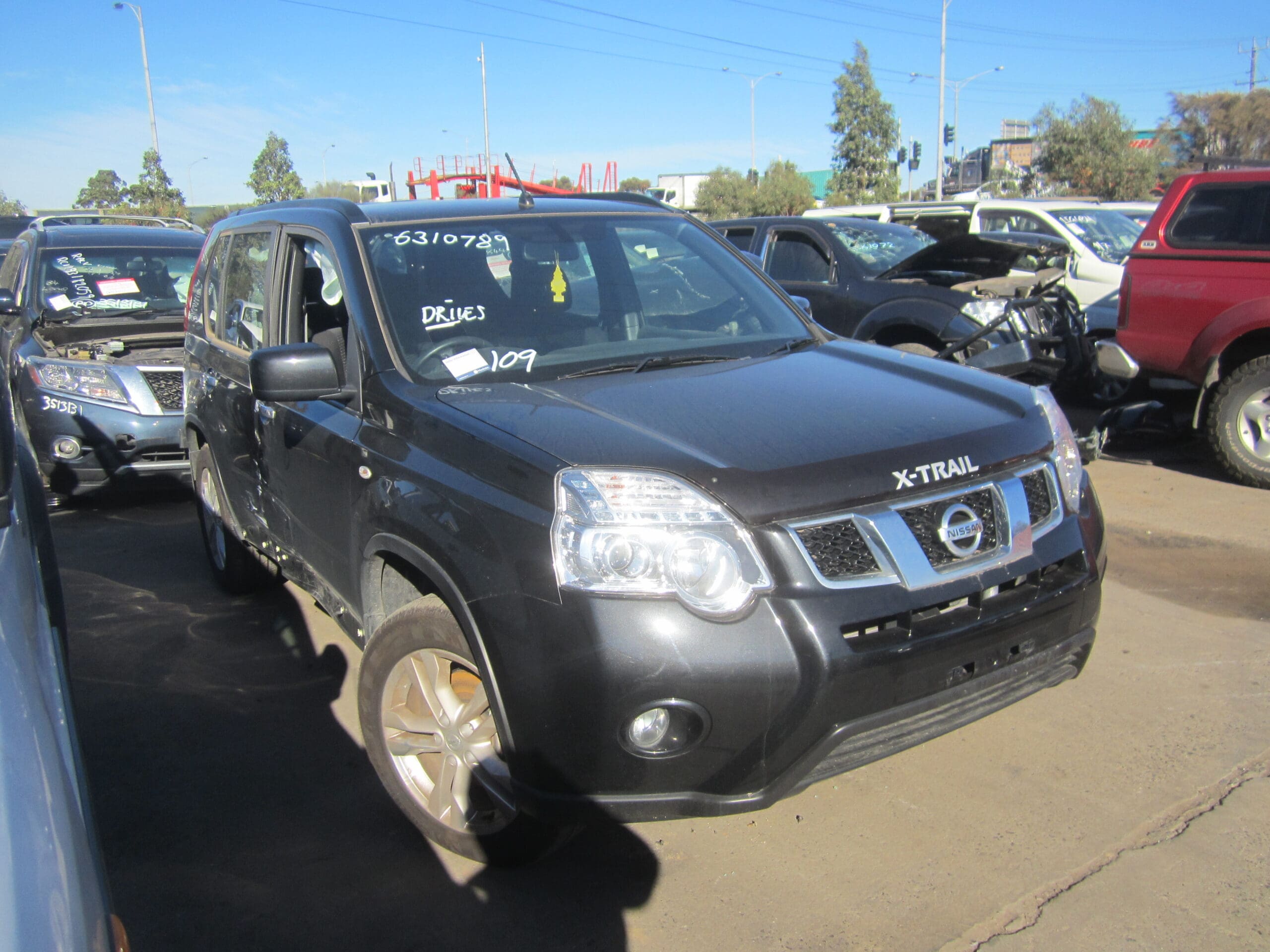 NISSAN X-TRAIL T31 ST CVT AUTO BLACK 2012 WRECKING