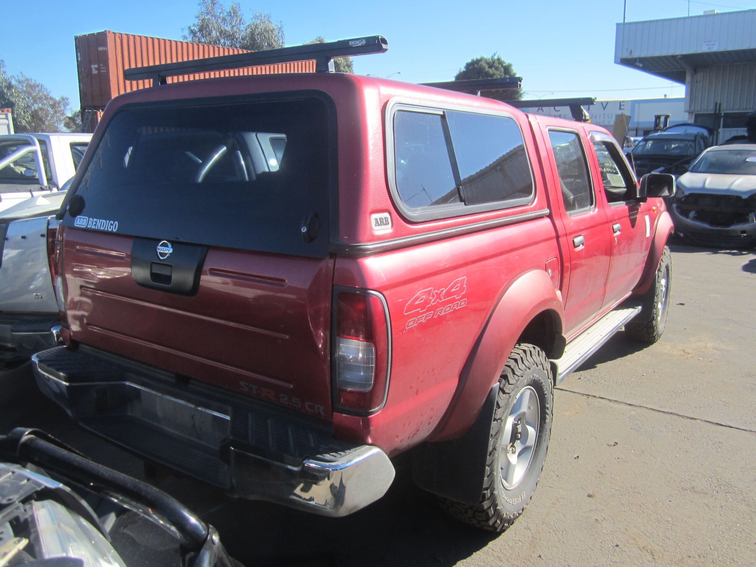 NISSAN NAVARA D22 ST-R YD25 TURBO DIESEL 2012 WRECKING