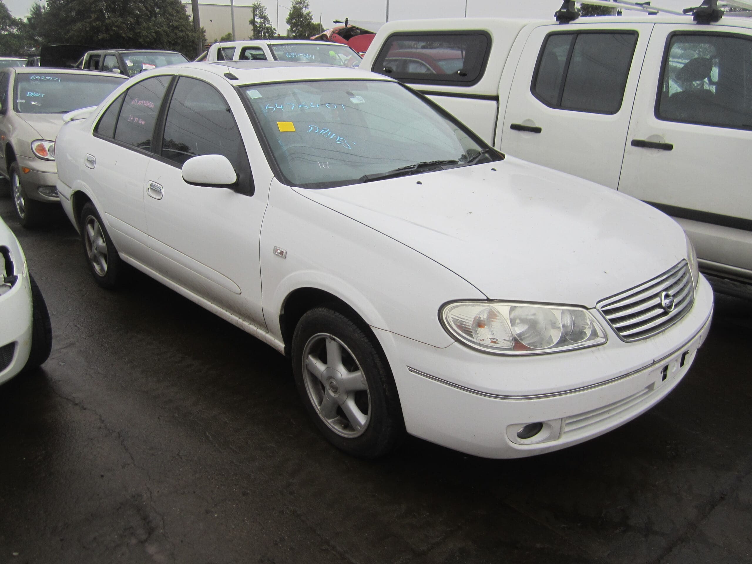 NISSAN PULSAR N16 S2 SEDAN QG18 2004 WRECKING