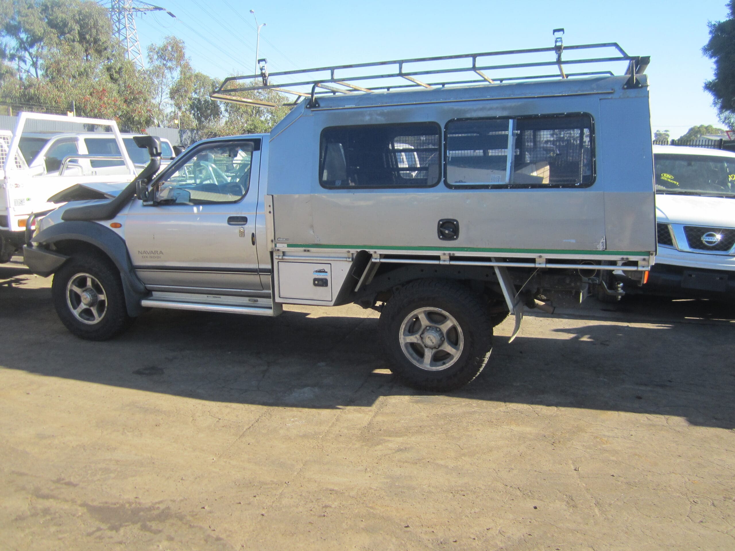 NISSAN NAVARA D22 ST-R ZD30 DIESEL TRAY CANOPY 2005 WRECKING