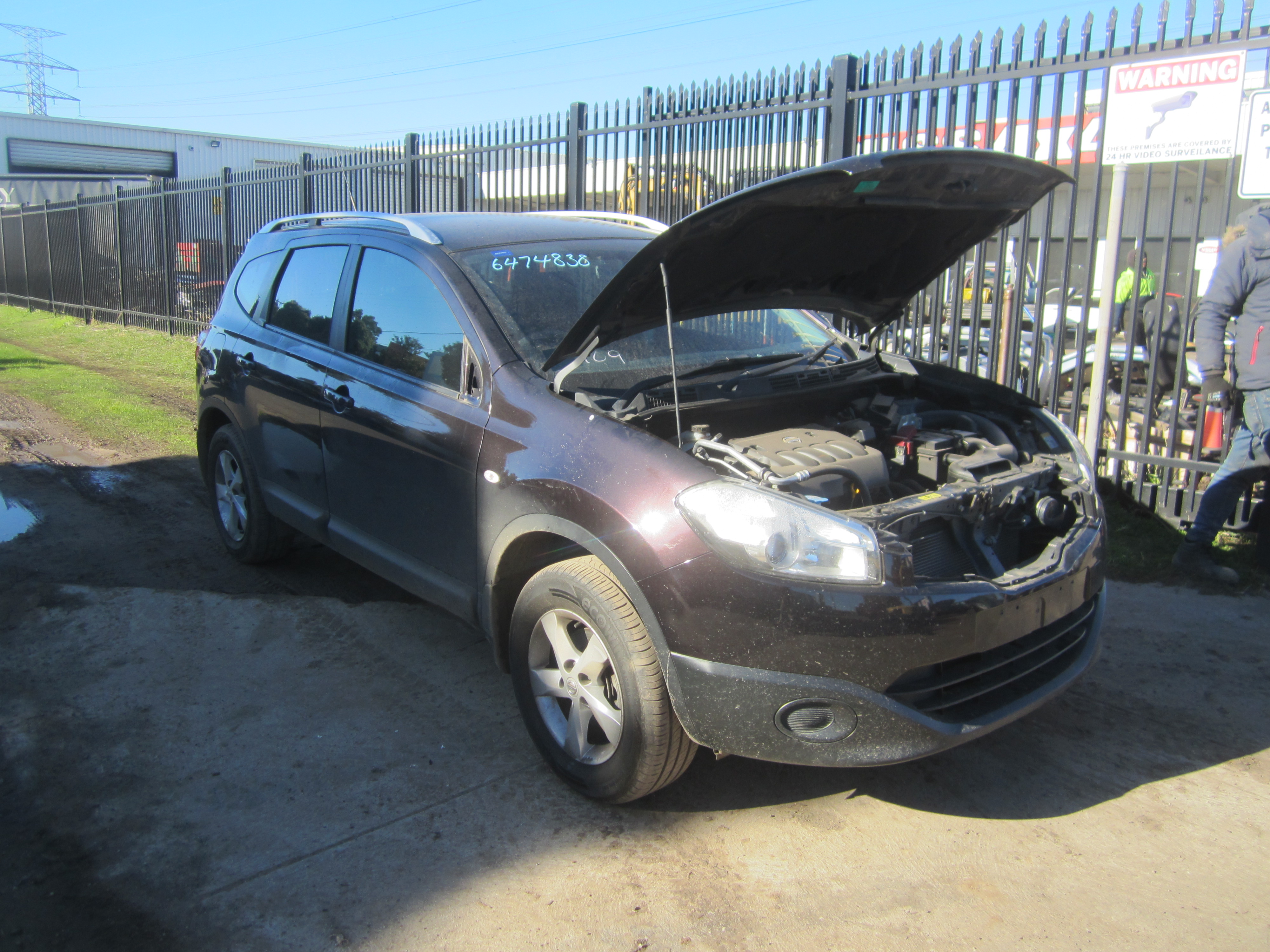 NISSAN DUALIS J10 ST AUTO 2012 WRECKING