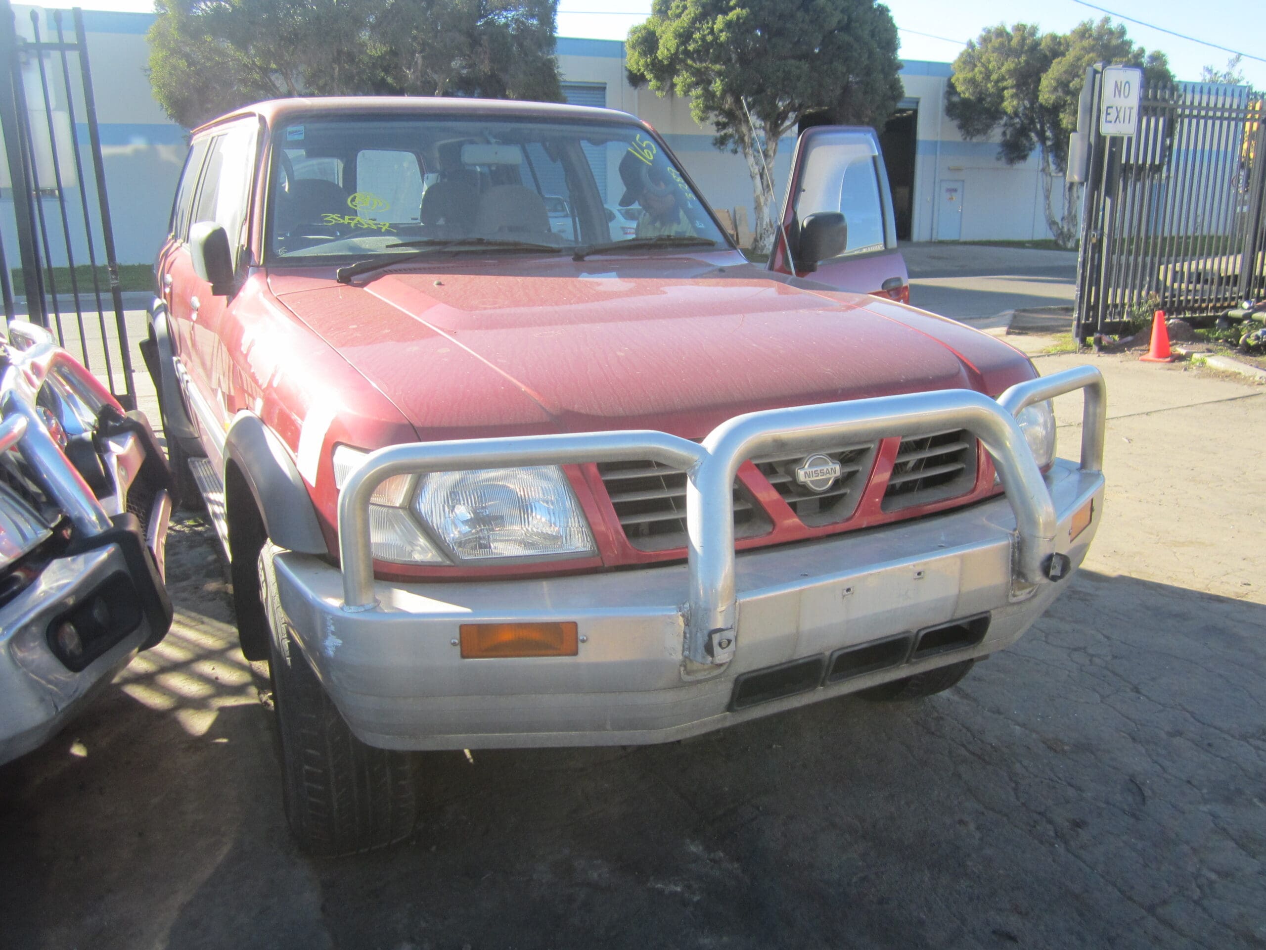 NISSAN PATROL Y61 GU WAGON TB45 RED 1999 WRECKING