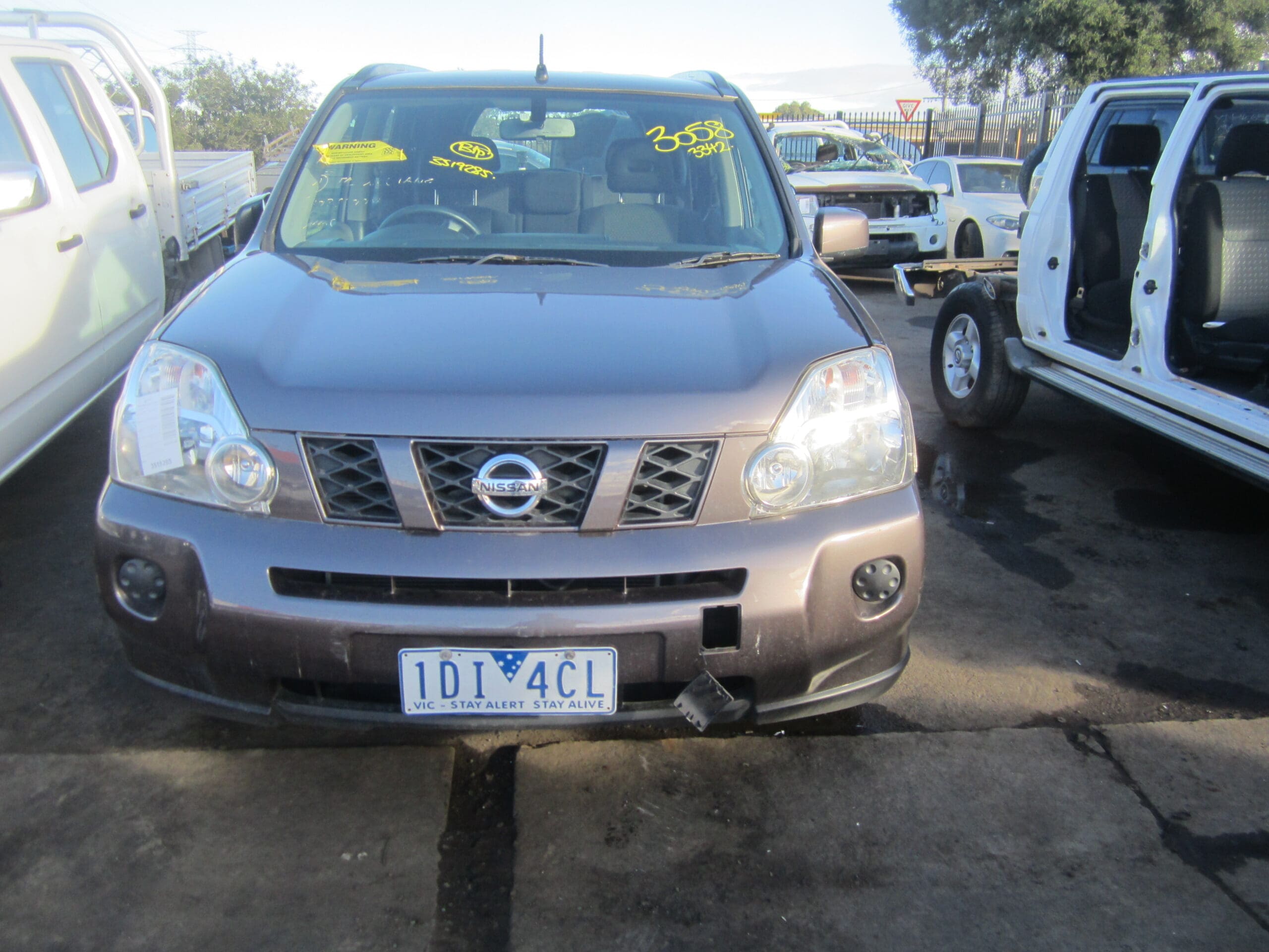 NISSAN X-TRAIL T31 ST GREY 2008 WRECKING